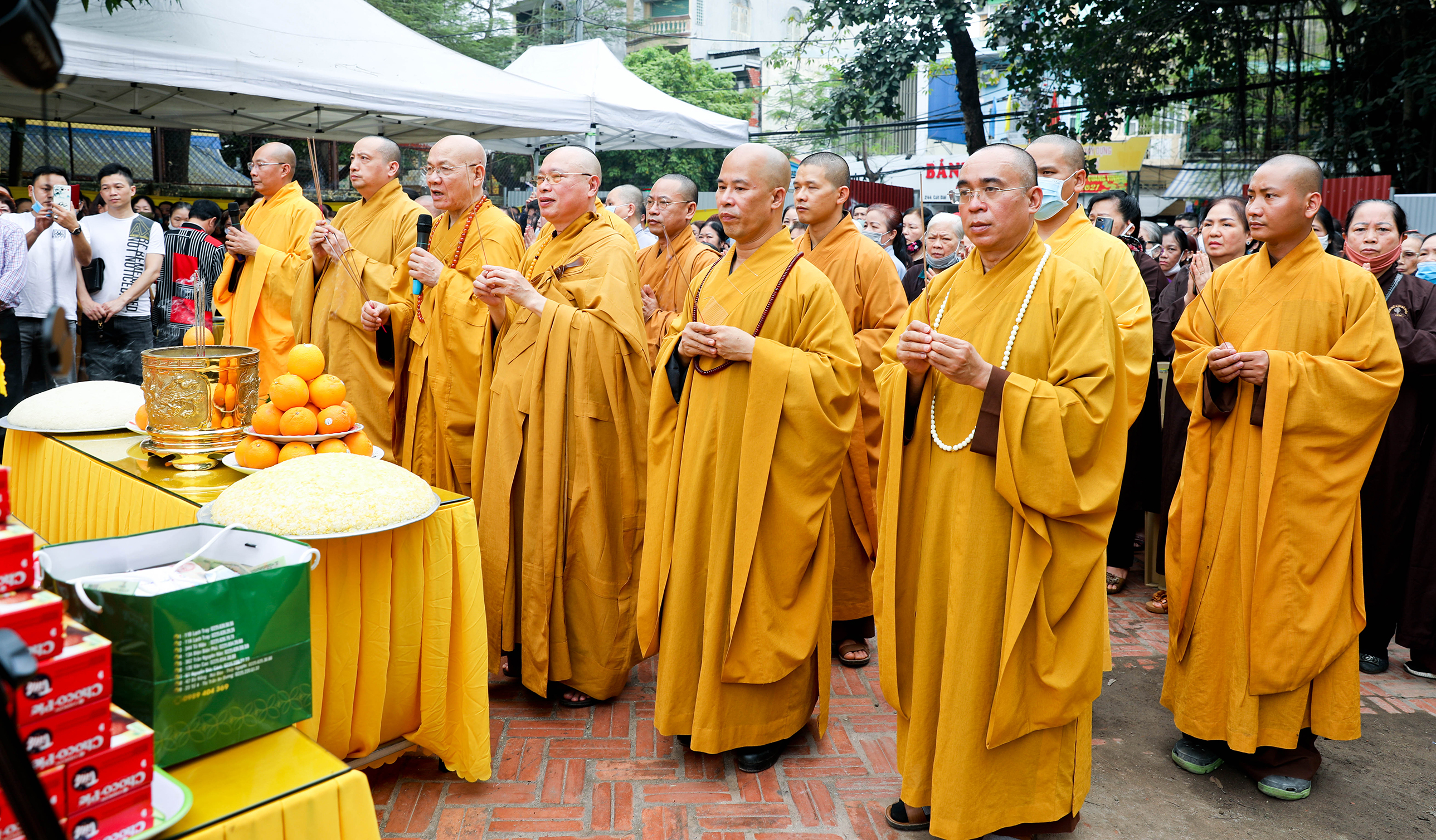 Hải Phòng: Đúc Tôn tượng Tây Phương Tam Thánh mừng khánh đản đức Bồ tát Quán Thế Âm
