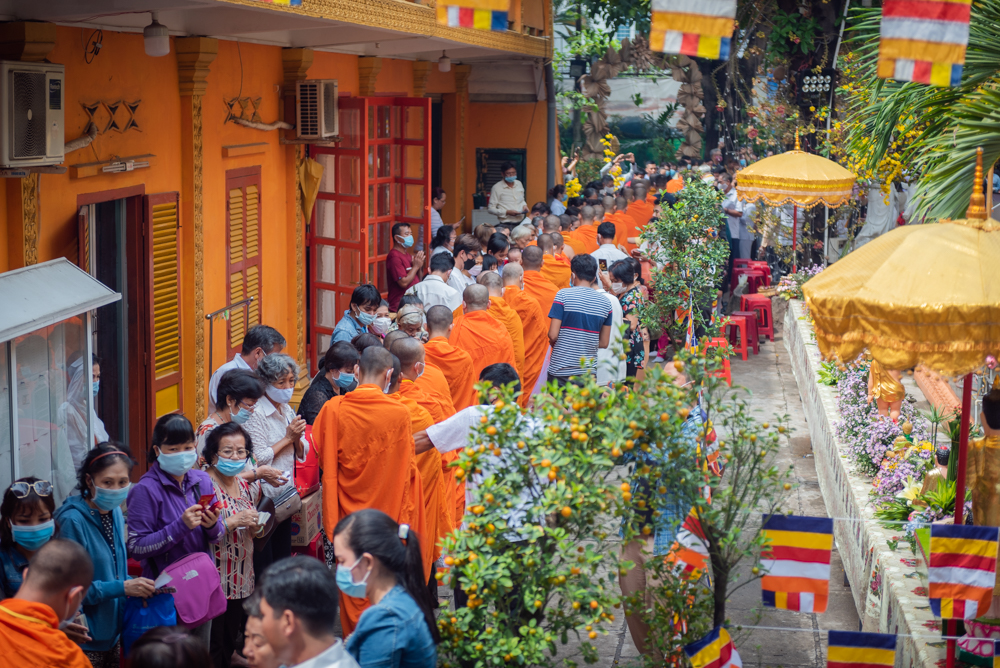 TP.HCM: Đồng bào Khmer đón Tết Chôl Chnăm Thmây tại chùa Candaransi