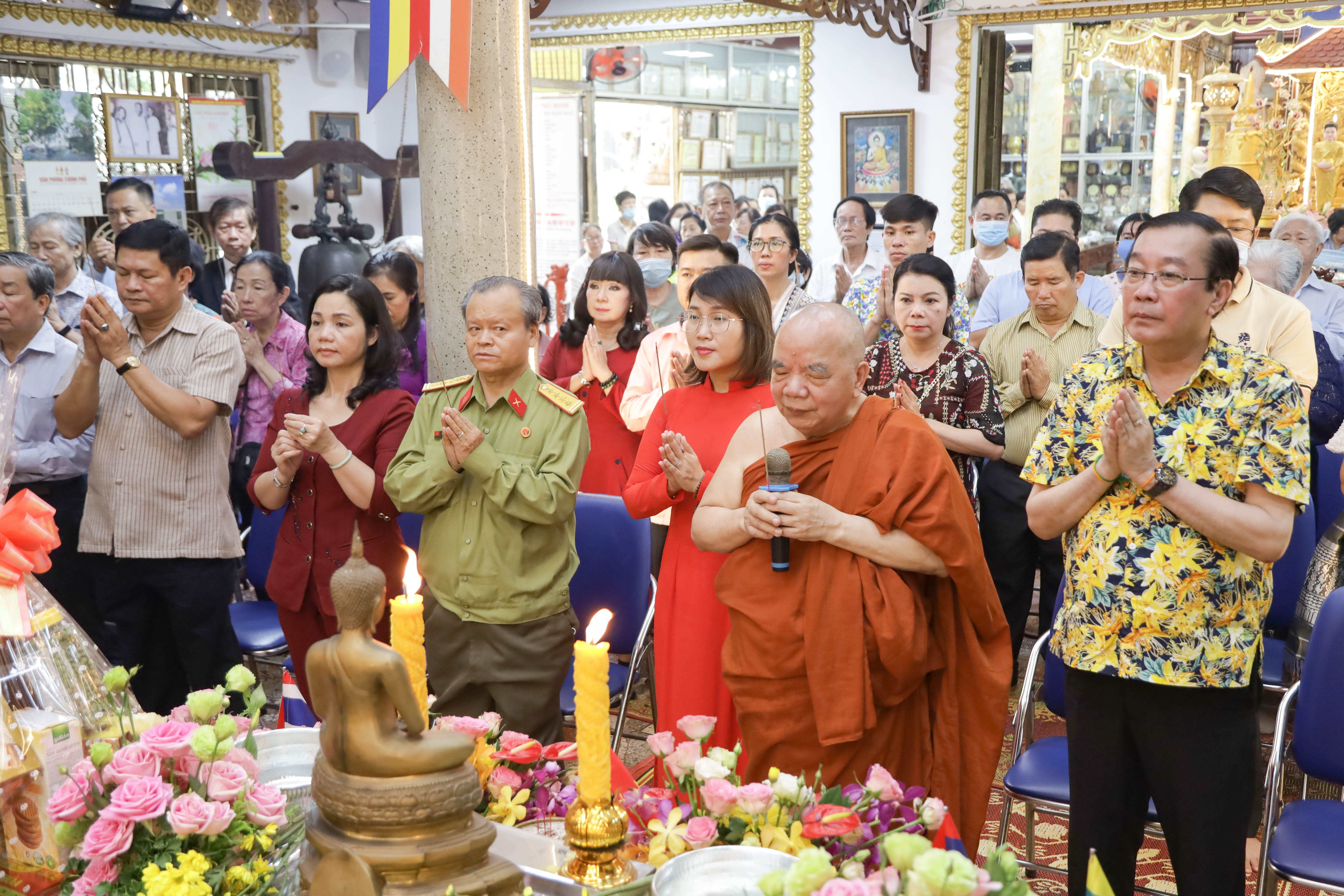 TP. HCM: Lễ hội Tết cổ truyền Lào – Thái Lan – Campuchia – Myanmar tại chùa Phổ Minh