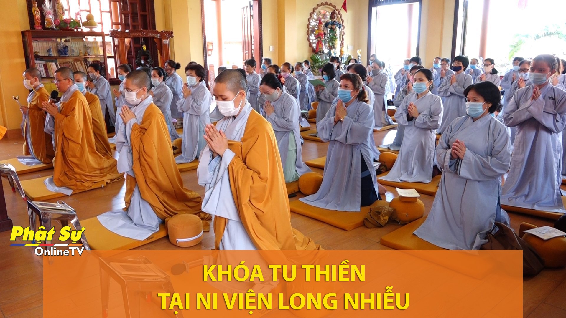 [Video] TP.HCM: Khóa tu thiền tại Ni viện Long Nhiễu