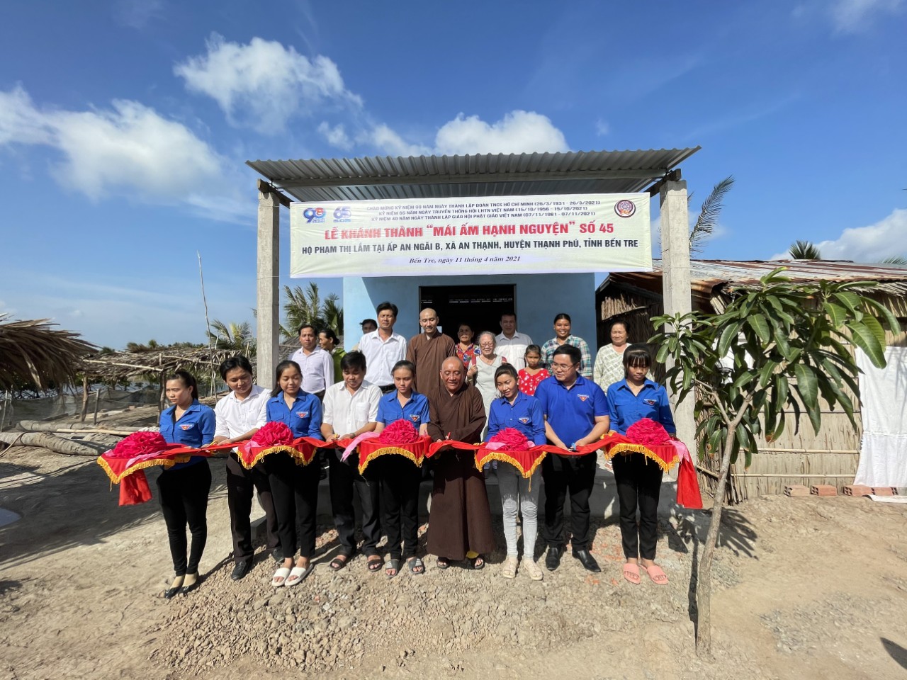 Bến Tre: Thêm nhiều công trình chào mừng Đại hội Phật giáo và kỷ niệm 40 năm thành lập GHPGVN