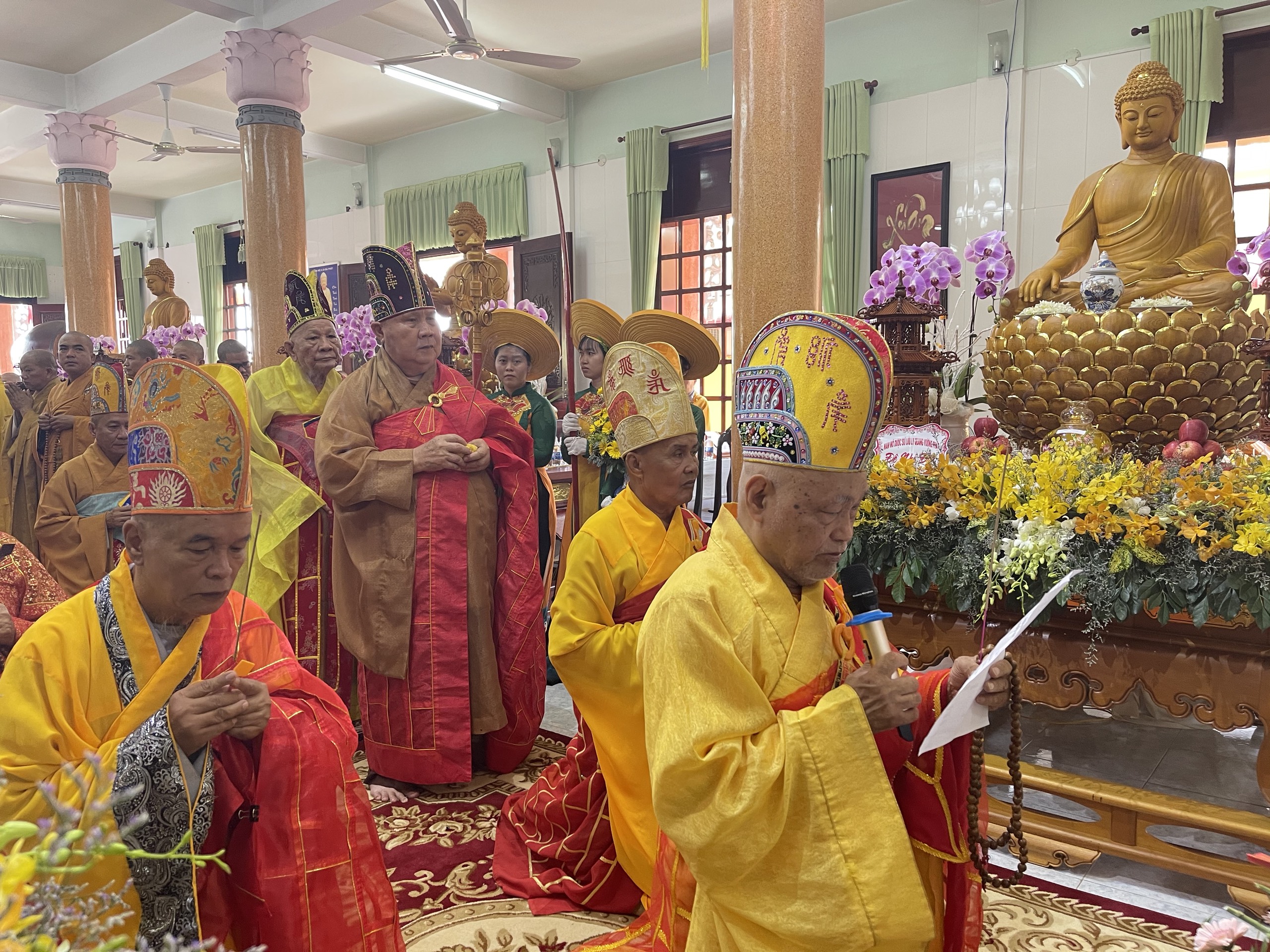 Tiền Giang: Trang nghiêm Pháp hội Dược Sư Thất Châu tại chùa Nam An