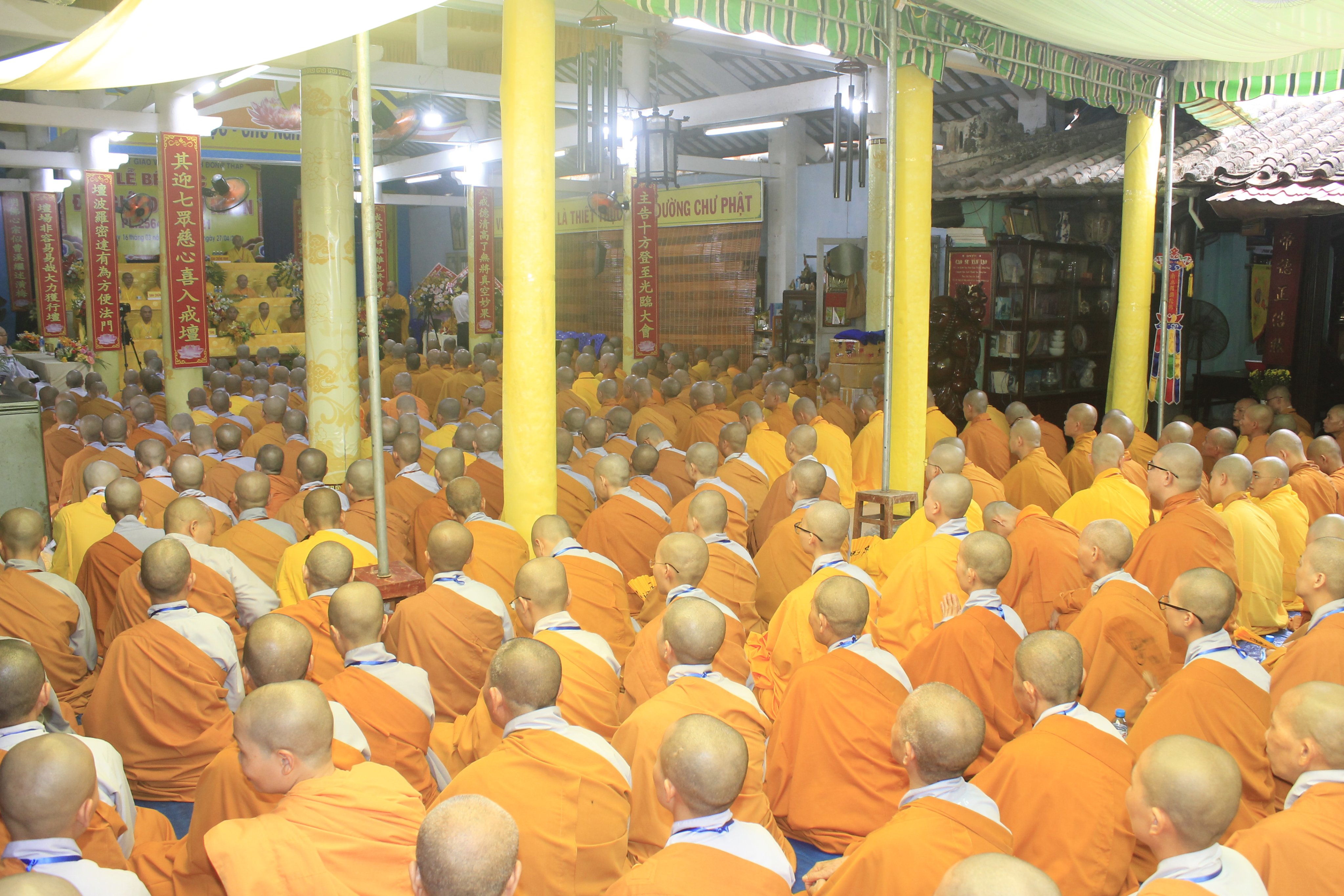 Đồng Tháp: Lễ Bế mạc Đại giới đàn Từ Nhơn Phật lịch 2564