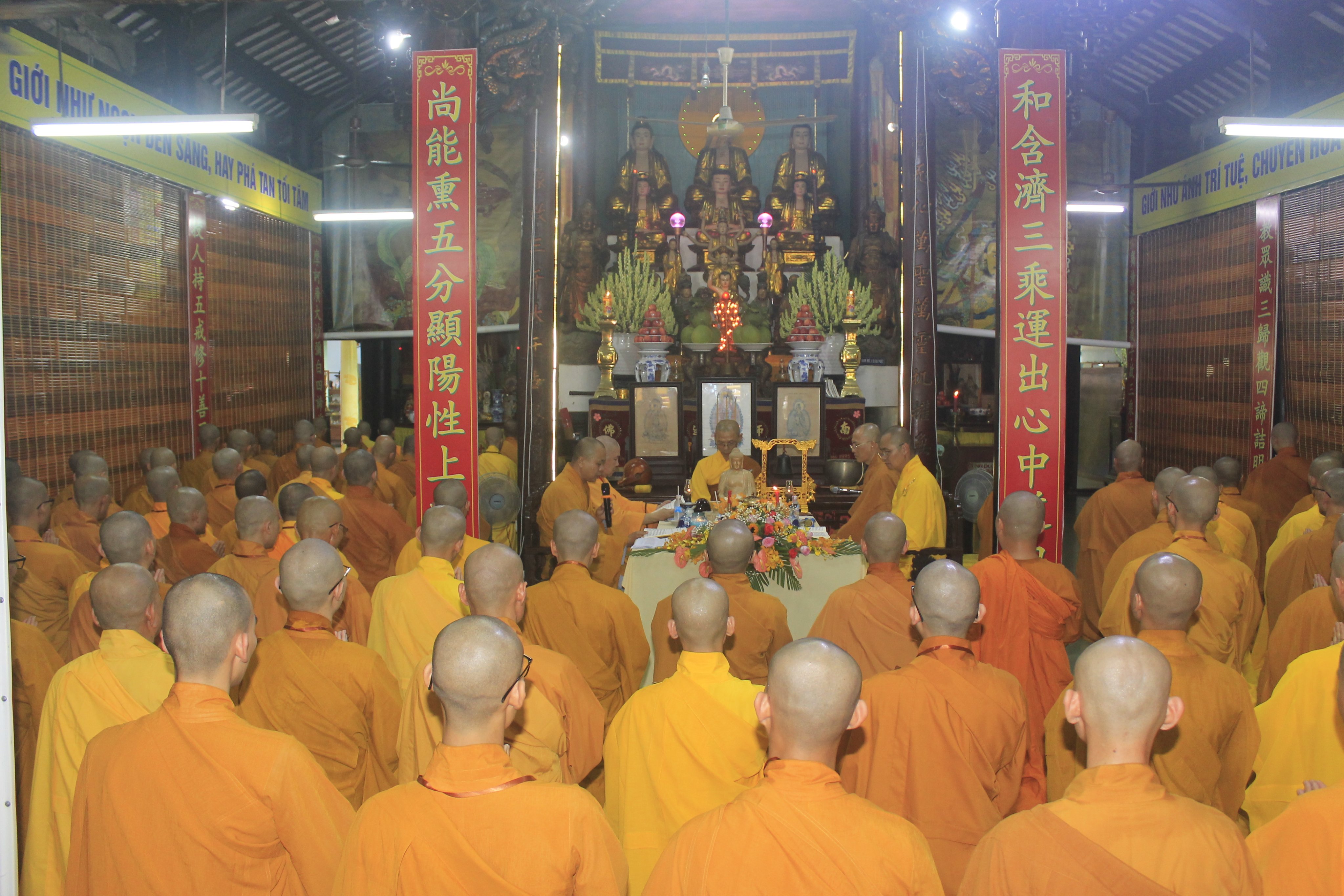 Đồng Tháp: Giới tử phát tâm tấn hương tại Đại giới đàn Từ Nhơn