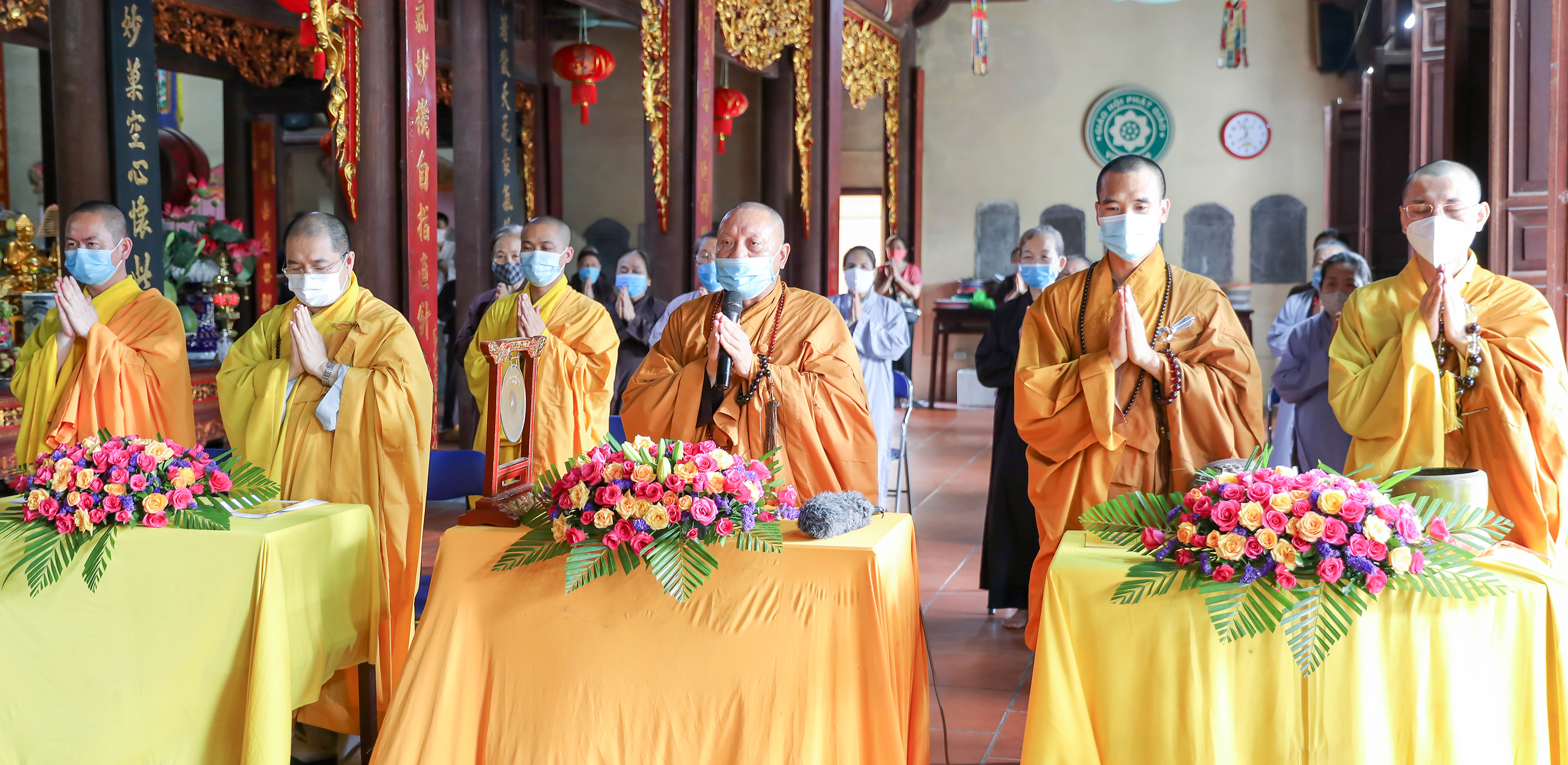 Hà Nội: Đại lễ Phật Đản PL.2565 tại chùa Liên Phái