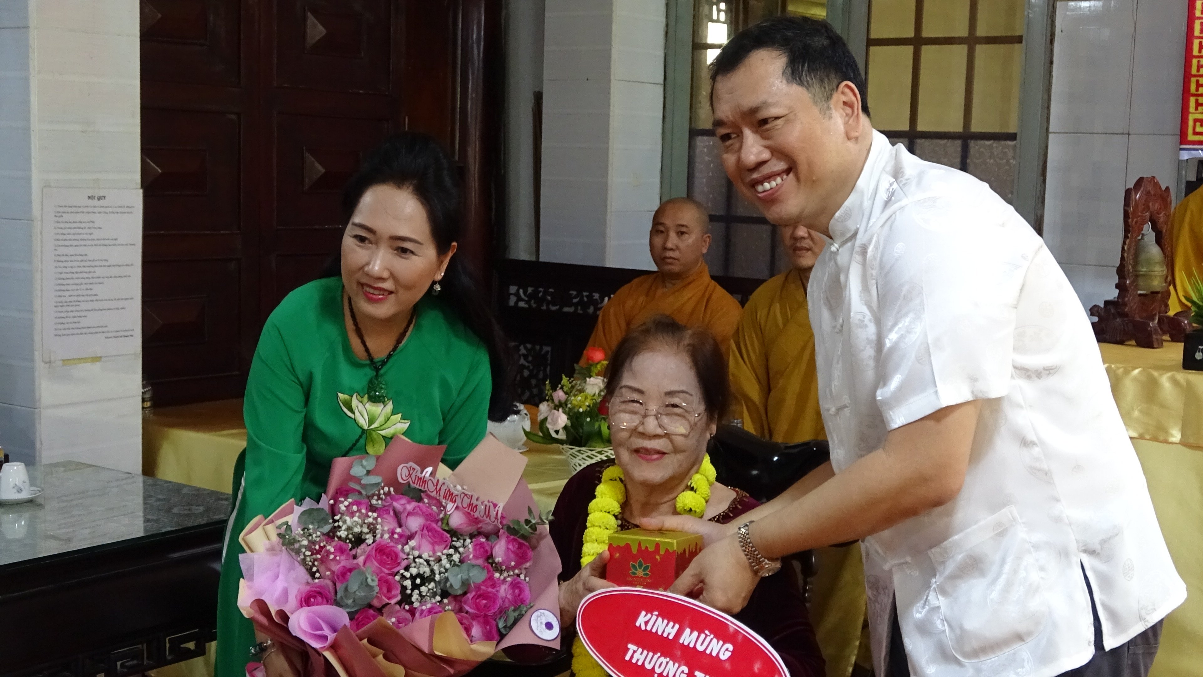 TP.HCM: Lễ mừng thọ tại chùa Phước Quang