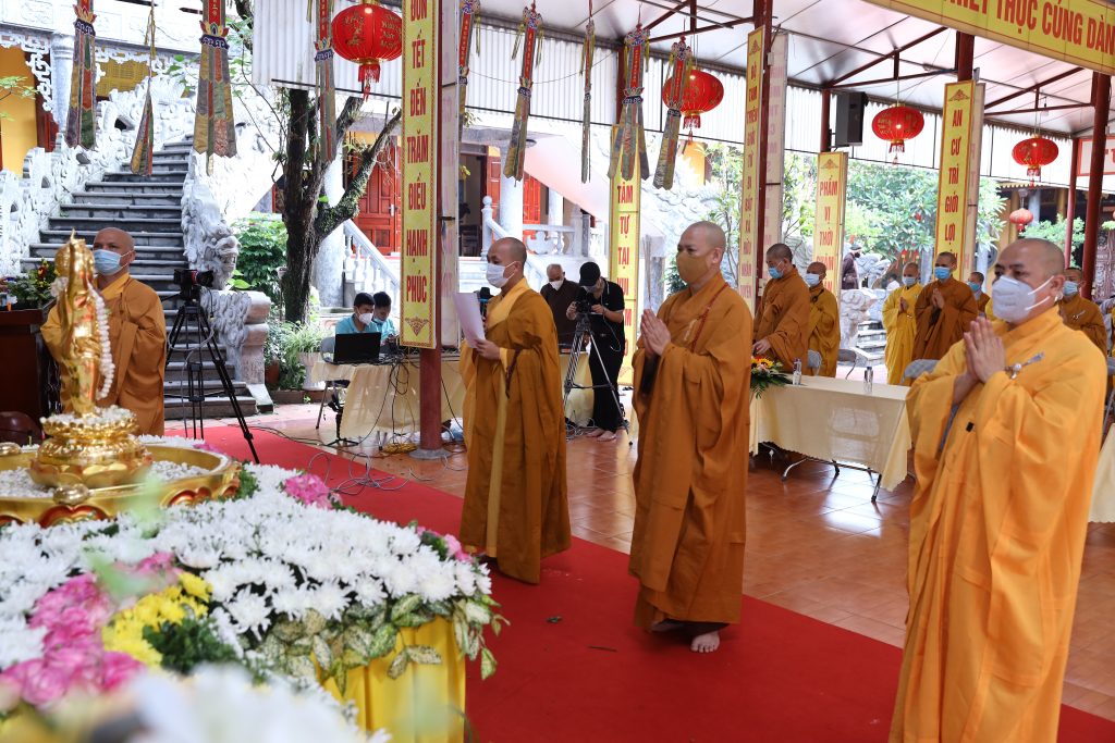 Thái Nguyên: BTS PG tỉnh trang nghiêm tổ chức Đại lễ Phật Đản PL. 2565