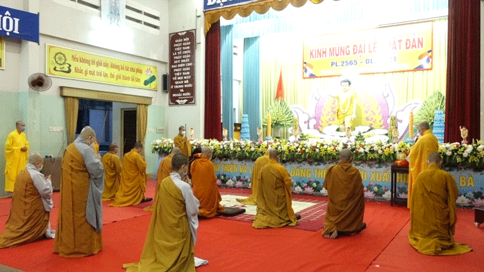 Tiền Giang: Thường trực Ban Trị sự Phật giáo tỉnh Khai mạc Tuần lễ Phật đản PL.2565