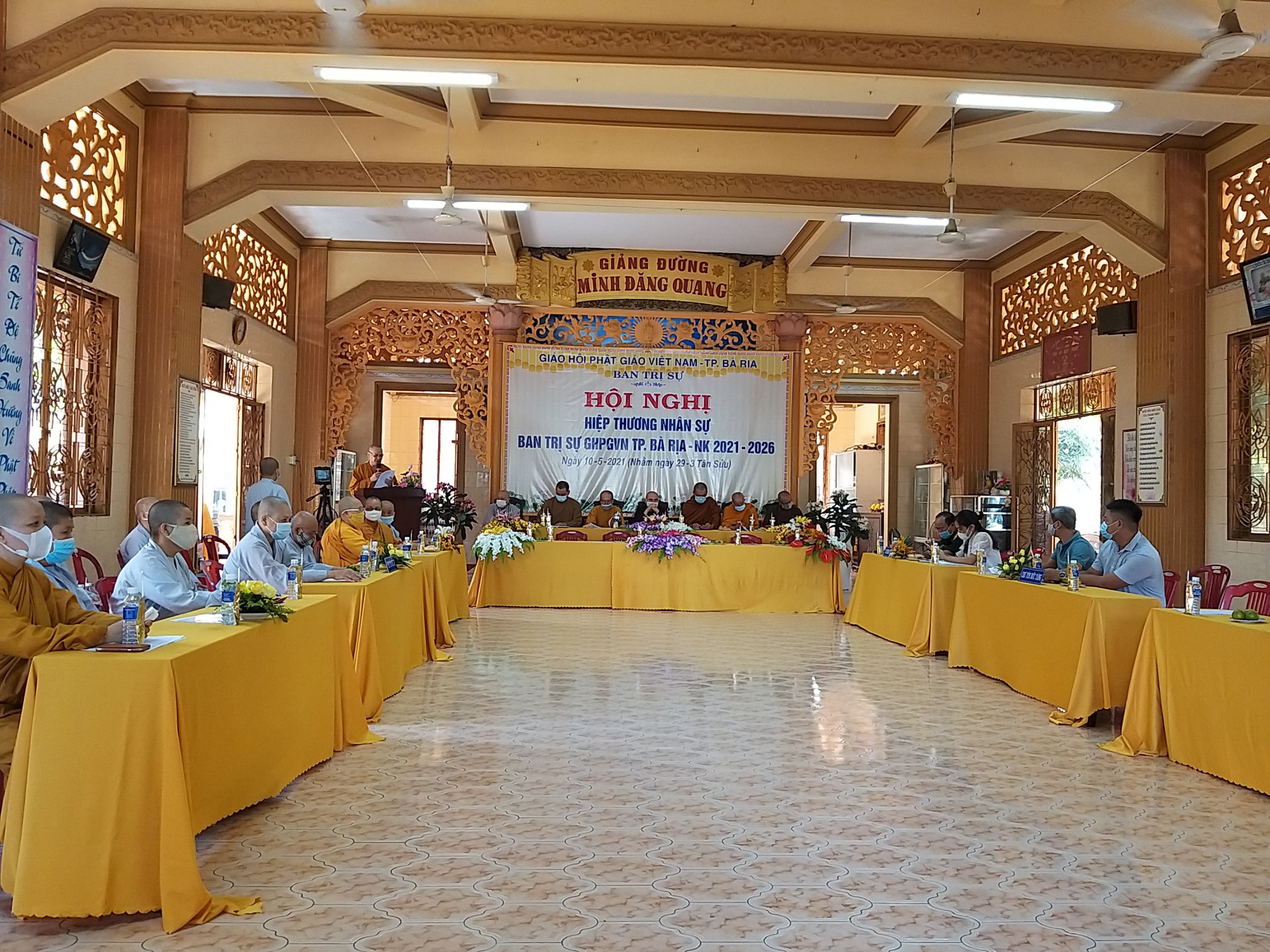 BR-VT: Phật giáo TP.Bà Rịa tổ chức hội nghị Hiệp thương nhân sự nhiệm kỳ 2021 - 2026