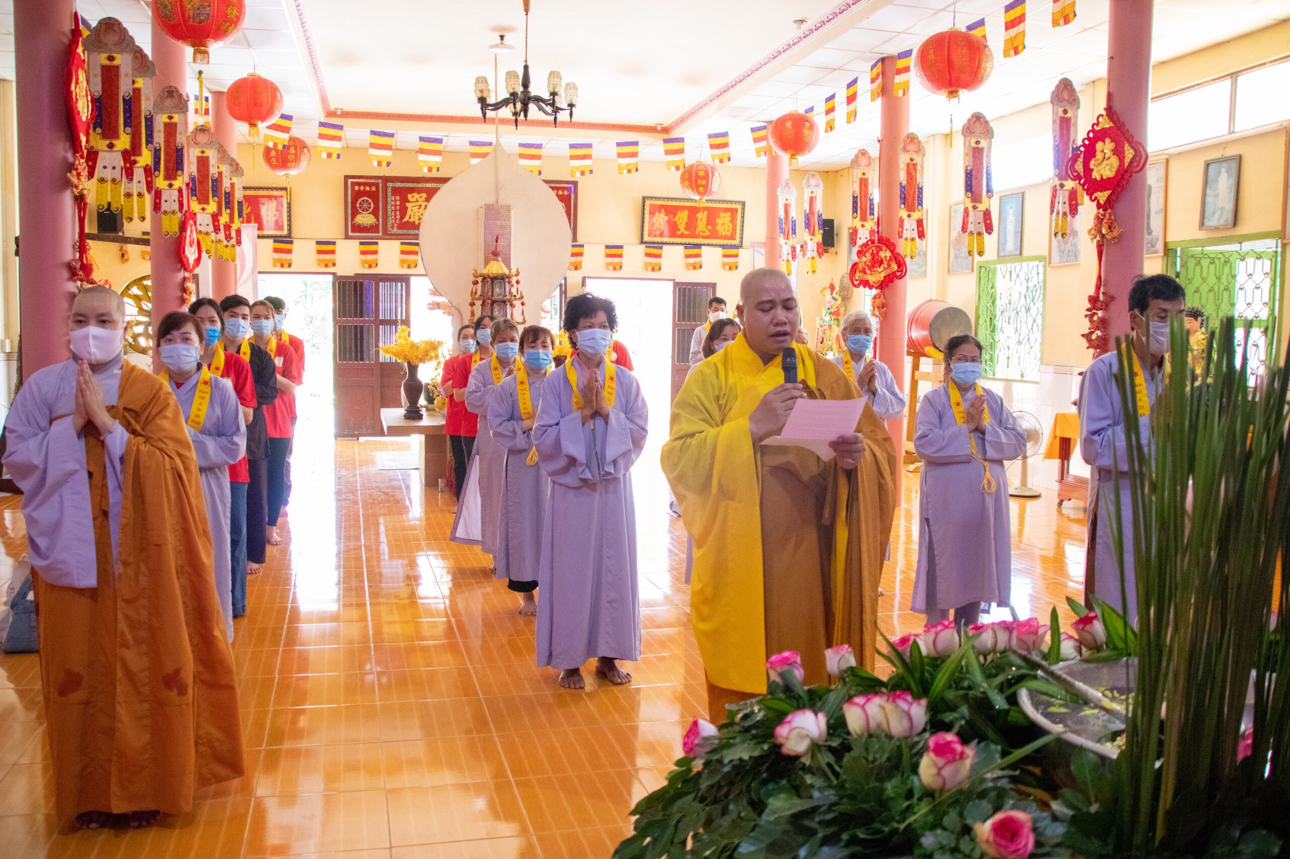 Tiền Giang: Chùa Phước Vân trang nghiêm cử hành Đại lễ Phật Đản PL.2565