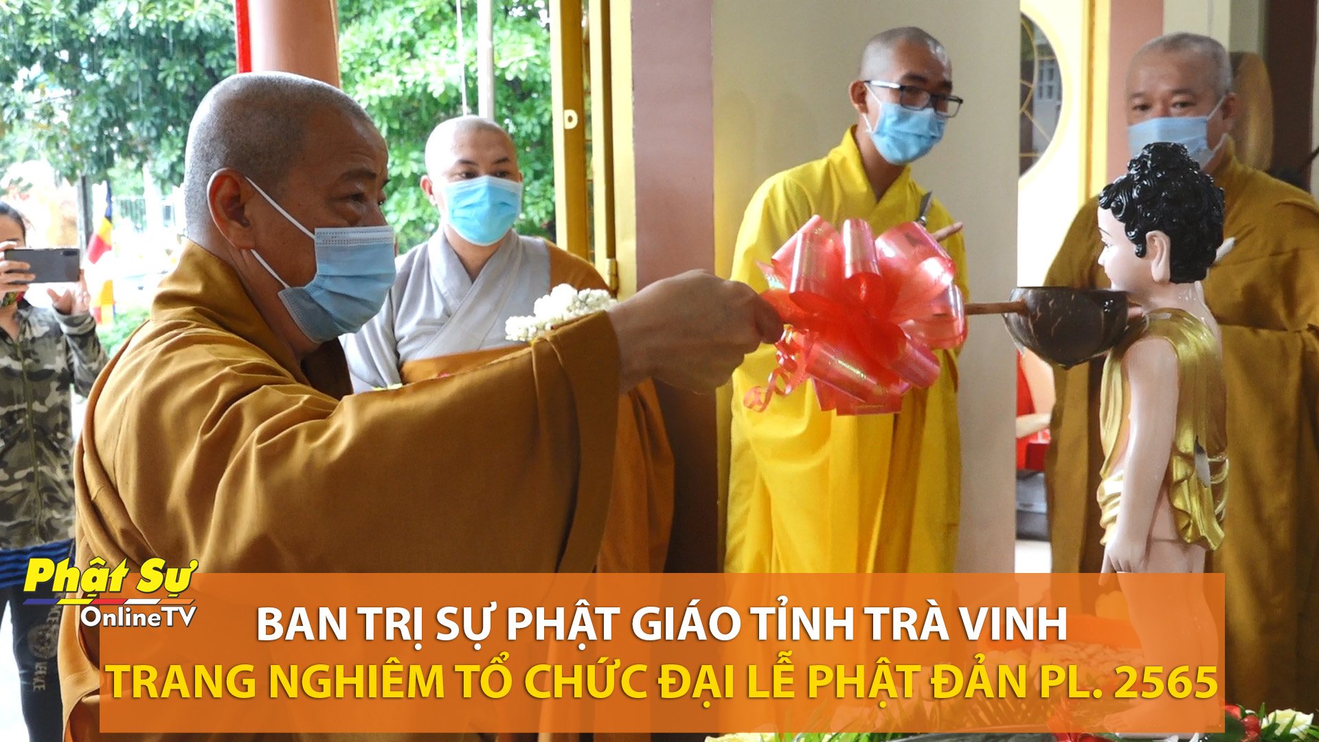 [Video] Trà Vinh: BTS Phật giáo tỉnh trang nghiêm tổ chức Lễ Phật đản PL.2565