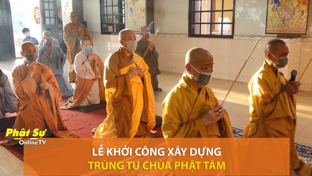 [Video] Trà Vinh: Lễ khởi công xây dựng trùng tu chùa Phật Tâm
