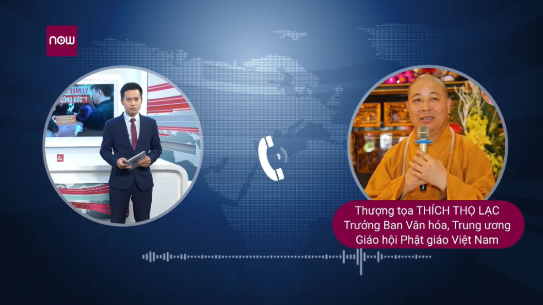 [Video] TT. Thích Thọ Lạc trả lời phỏng vấn về dự thảo thông tư Bộ Tài Chính trong việc quản lý tiền công đức