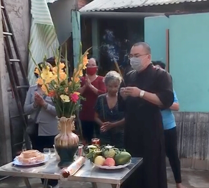 Trà Vinh: Chùa Như Kiên khởi công xây dựng nhà tình thương số 2 tại huyện Châu Thành