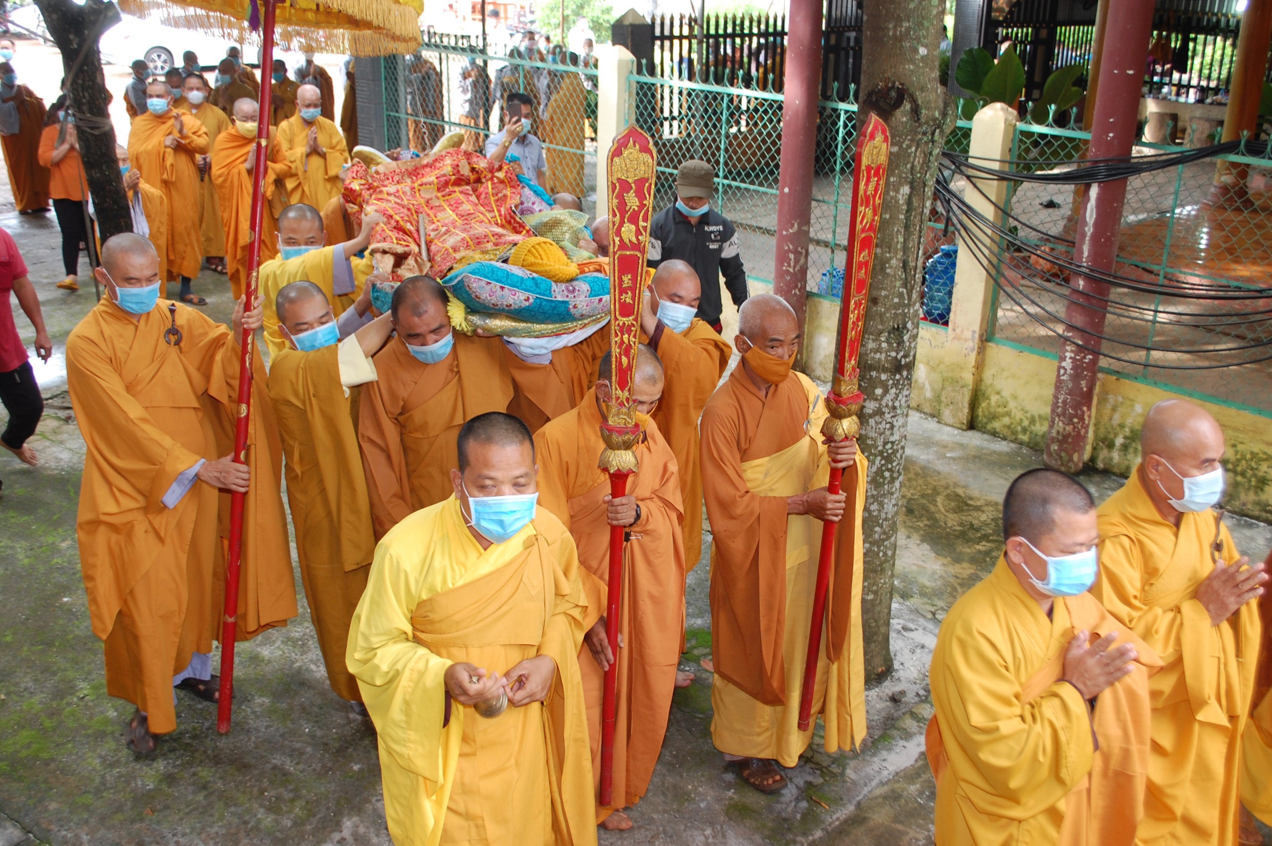 Bình Phước: Lễ nhập kim quan Trưởng lão HT. Thích Nhuận Thanh tân viên tịch