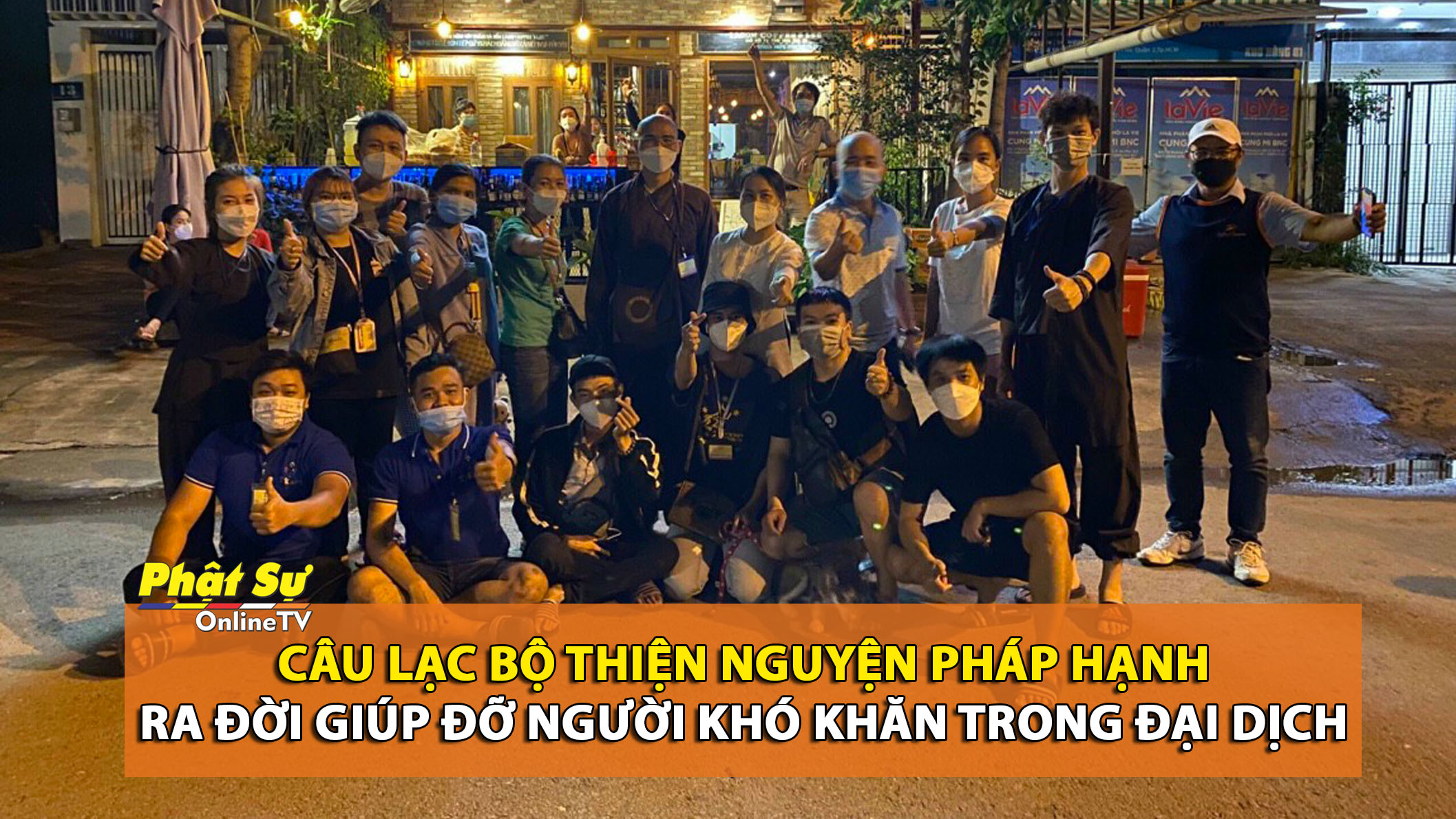 [Video] TP. HCM: Câu lạc bộ thiện nguyện Pháp Hạnh ra đời giúp đỡ người khó khăn trong đại dịch