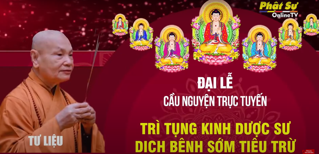 [Video] Trung ương Giáo hội tổ chức đại lễ cầu nguyện trực tuyến trì tụng kinh Dược sư - Dịch bệnh sớm tiêu trừ