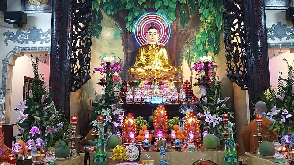 TP.HCM: Chùa Phước Viên trì tụng kinh Dược Sư cầu nguyện đẩy lùi dịch bệnh COVID-19