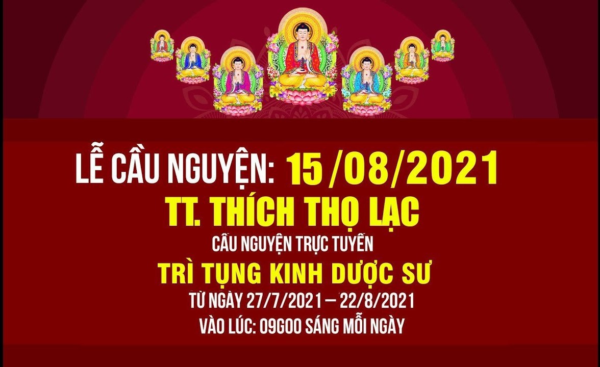 [Video] Lễ trì tụng Kinh Dược Sư - Dịch bệnh tiêu trừ - Chủ lễ: TT. THÍCH THỌ LẠC