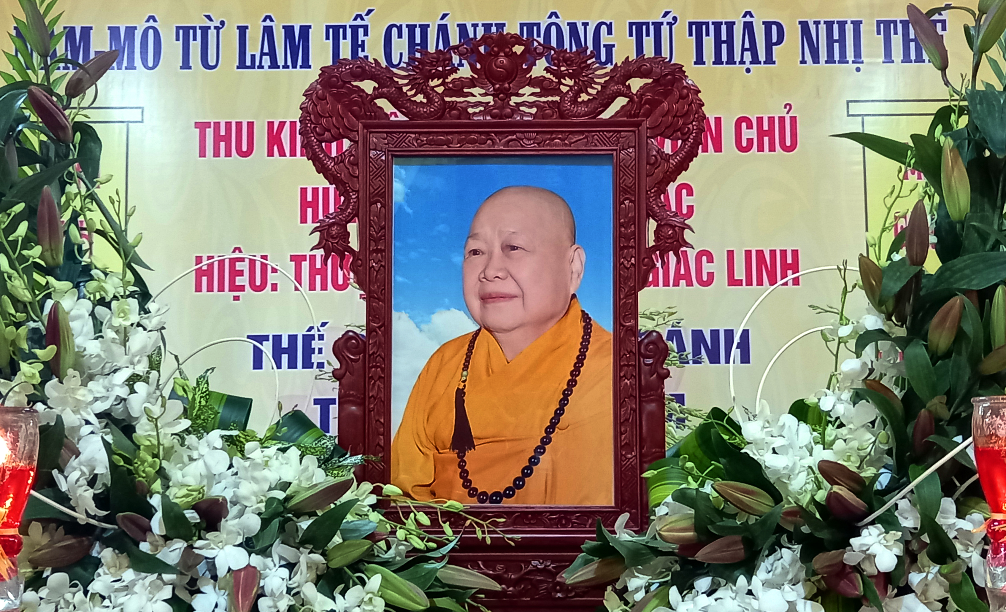 Trà Vinh: Lễ truy niệm, cung tống Kim quan cố Ni trưởng Thích Nữ Như Đức nhập bảo tháp