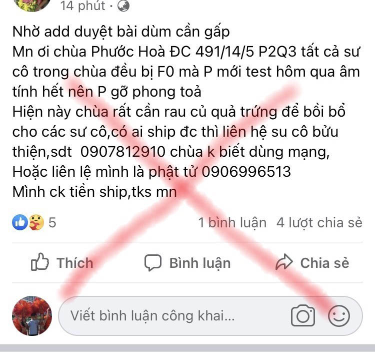 Cần cảnh giác với tin tức giả mùa Covid-19