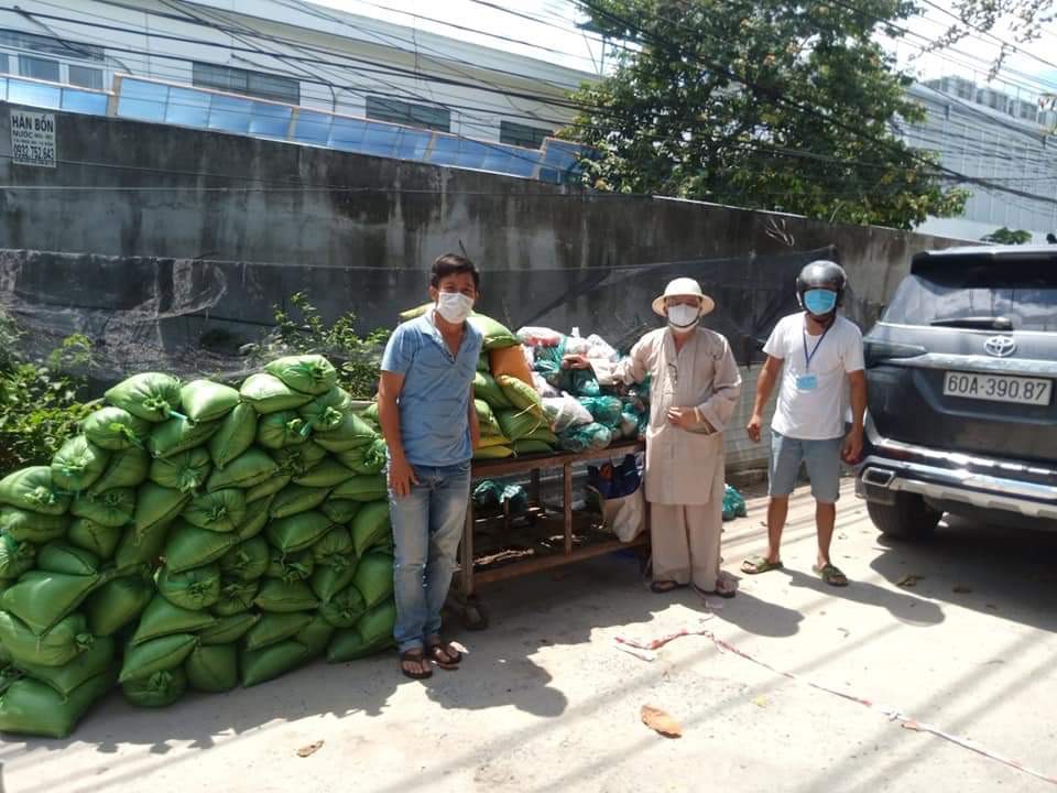 Đồng Nai: Ban Trị sự GHPGVN huyện Vĩnh Cửu chung tay hỗ trợ bà con trong đại dịch Covid