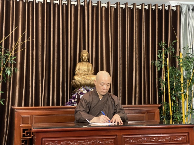 Phật giáo Hà Tĩnh họp trực tuyến bàn công tác Đại hội
