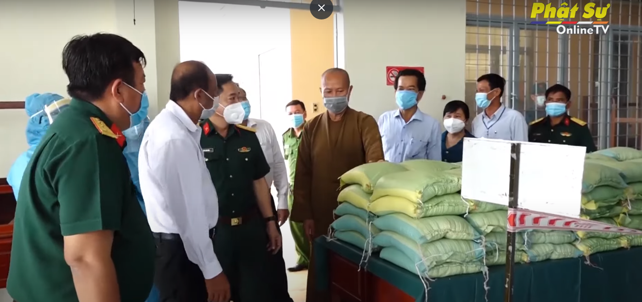 [Video] Tổ đình Phước Lâm tổ chức “Phiên chợ nghĩa tình” hỗ trợ người dân trong đại dịch COVID-19