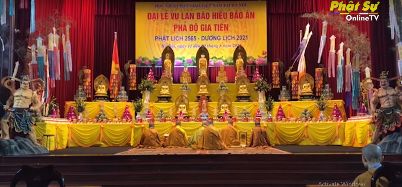 [Video] Học viện PGVN tại Hà Nội bắt đầu khóa lễ cầu siêu nạn nhân tử vong do COVID-19