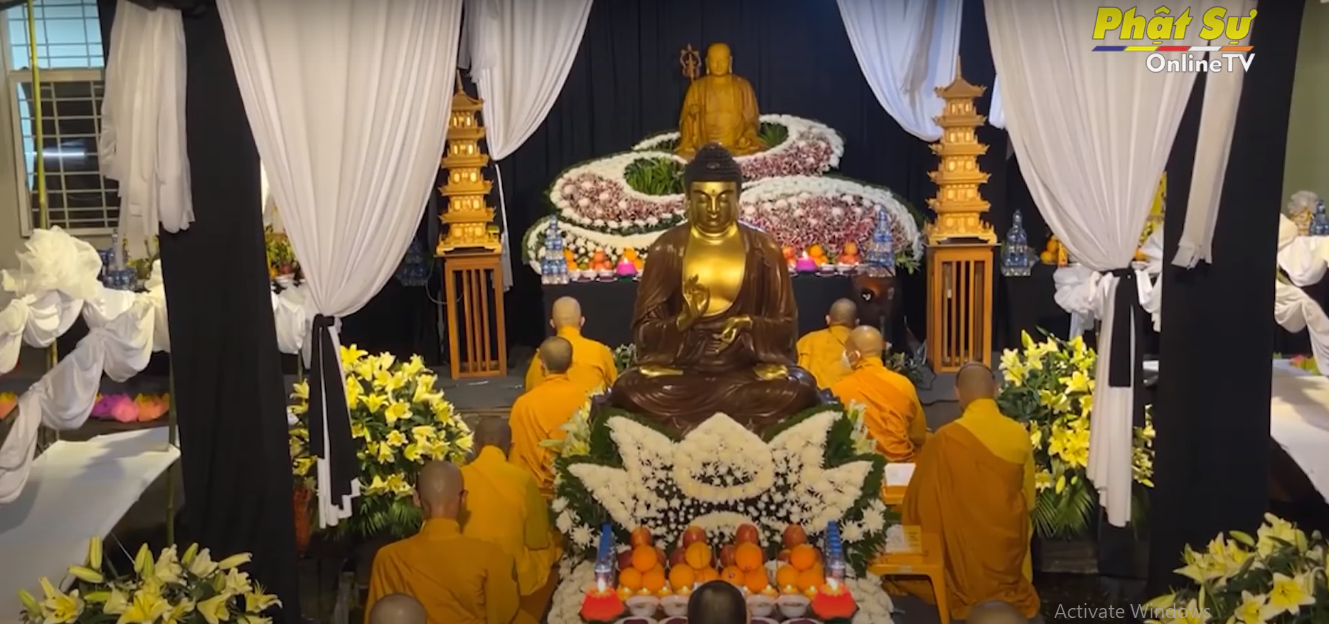 [Video] TP.HCM: Chùa Tường Nguyên khai Kinh Địa Tạng, cầu siêu chư hương linh mùa Vu lan báo hiếu