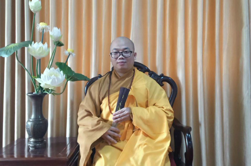 Tăng sinh Thích Hải Thịnh là một công dân, con nghĩ mình phải có trách nhiệm với quốc gia xã hội