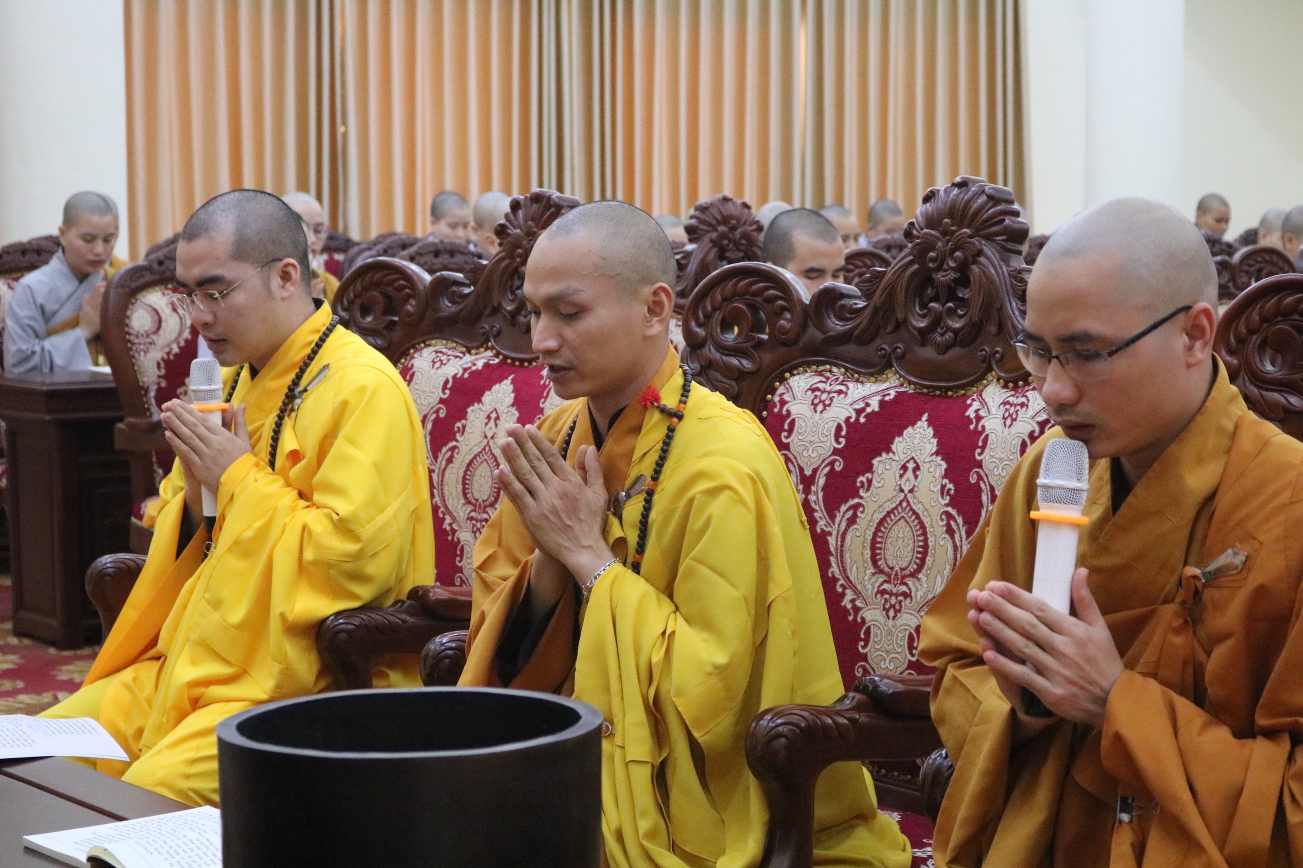 Hà Nội: Hơn 500 chư Tăng Ni hành giả tại hạ trường Học viện PGVN bước vào ngày hành đạo đầu tiên