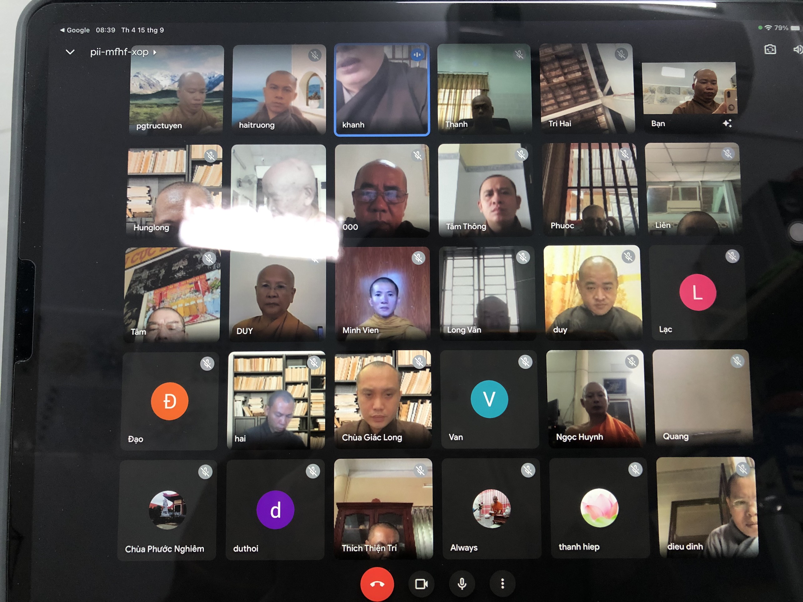 Vĩnh Long: Thường trực Ban Trị sự Giáo hội Phật giáo tỉnh họp Ban hàng tháng