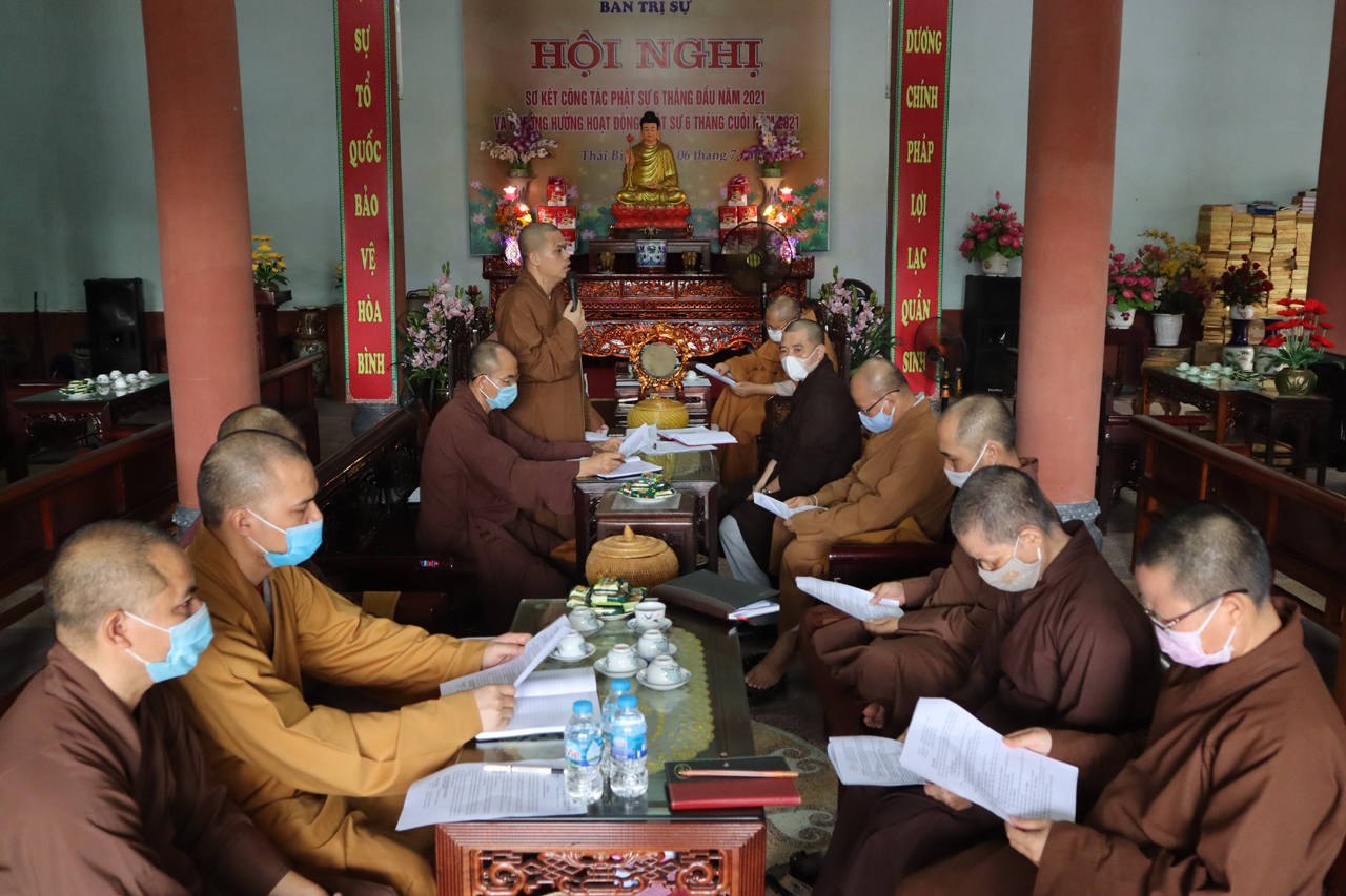 [Video] Thái Bình: Thường trực Ban Trị sự triển khai nhiều Phật sự quan trọng
