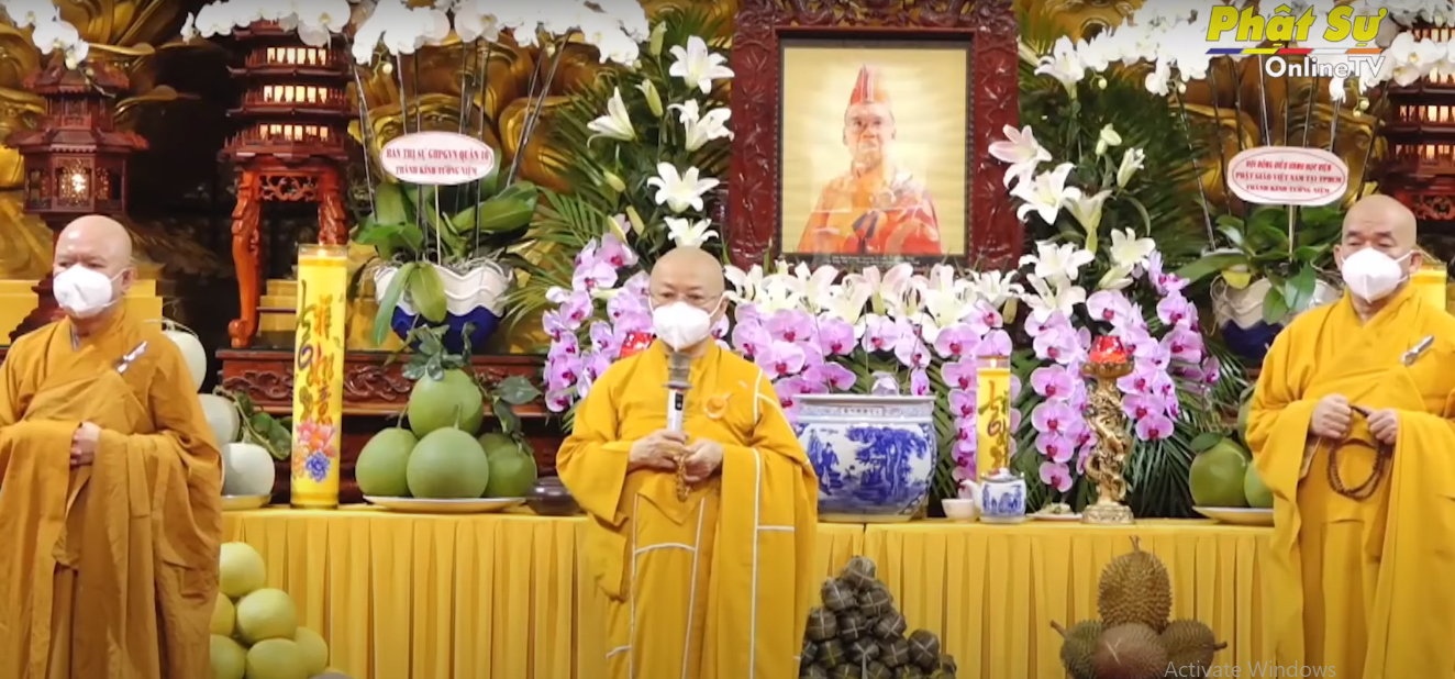 [Video] TP.HCM: Chùa Giác Ngộ tưởng niệm 29 năm ngày HT. Thích Thiện Huệ viên tịch