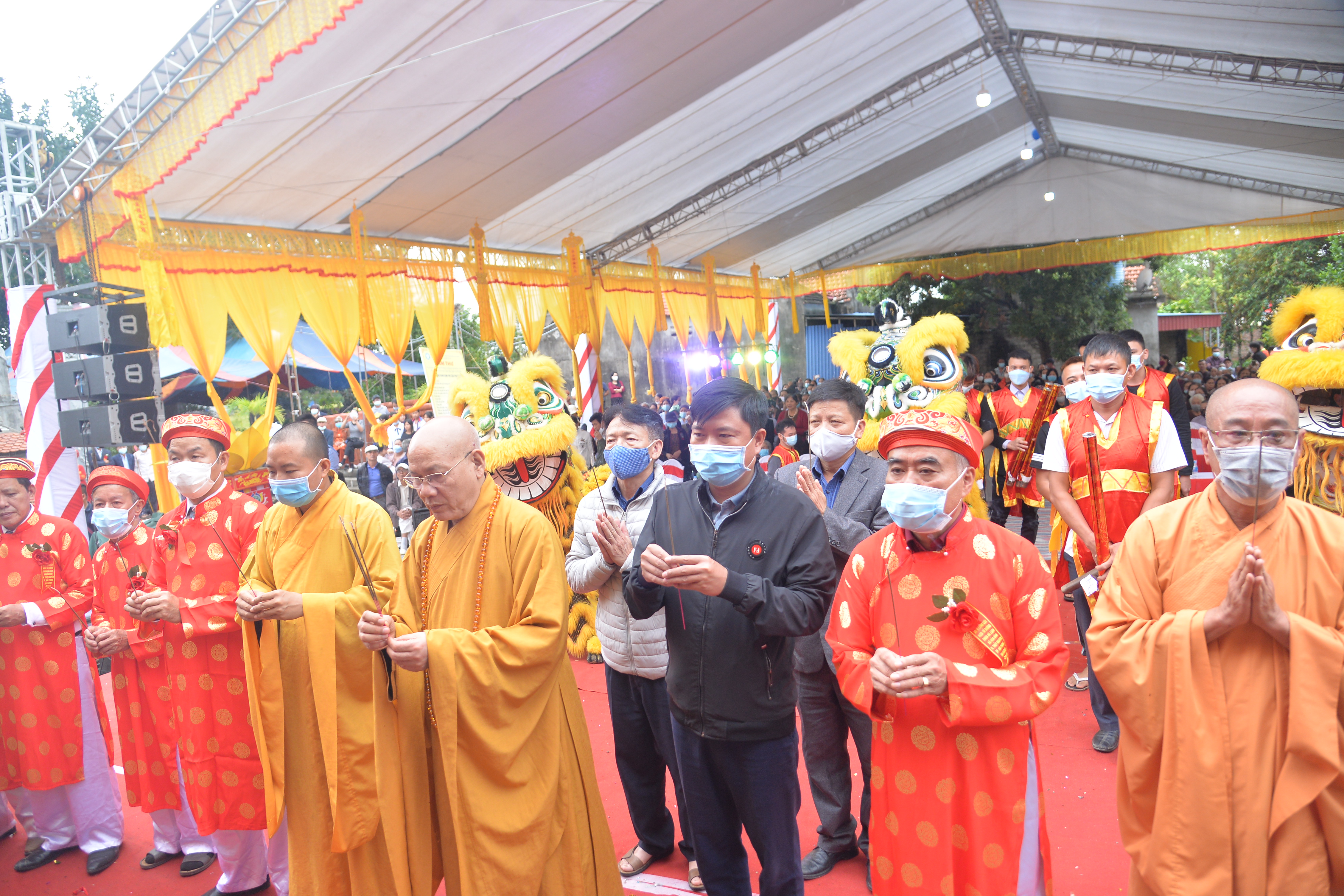 Hải Phòng: Lễ an vị long cốt ngôi Tổ đường chùa Ngọc Quang