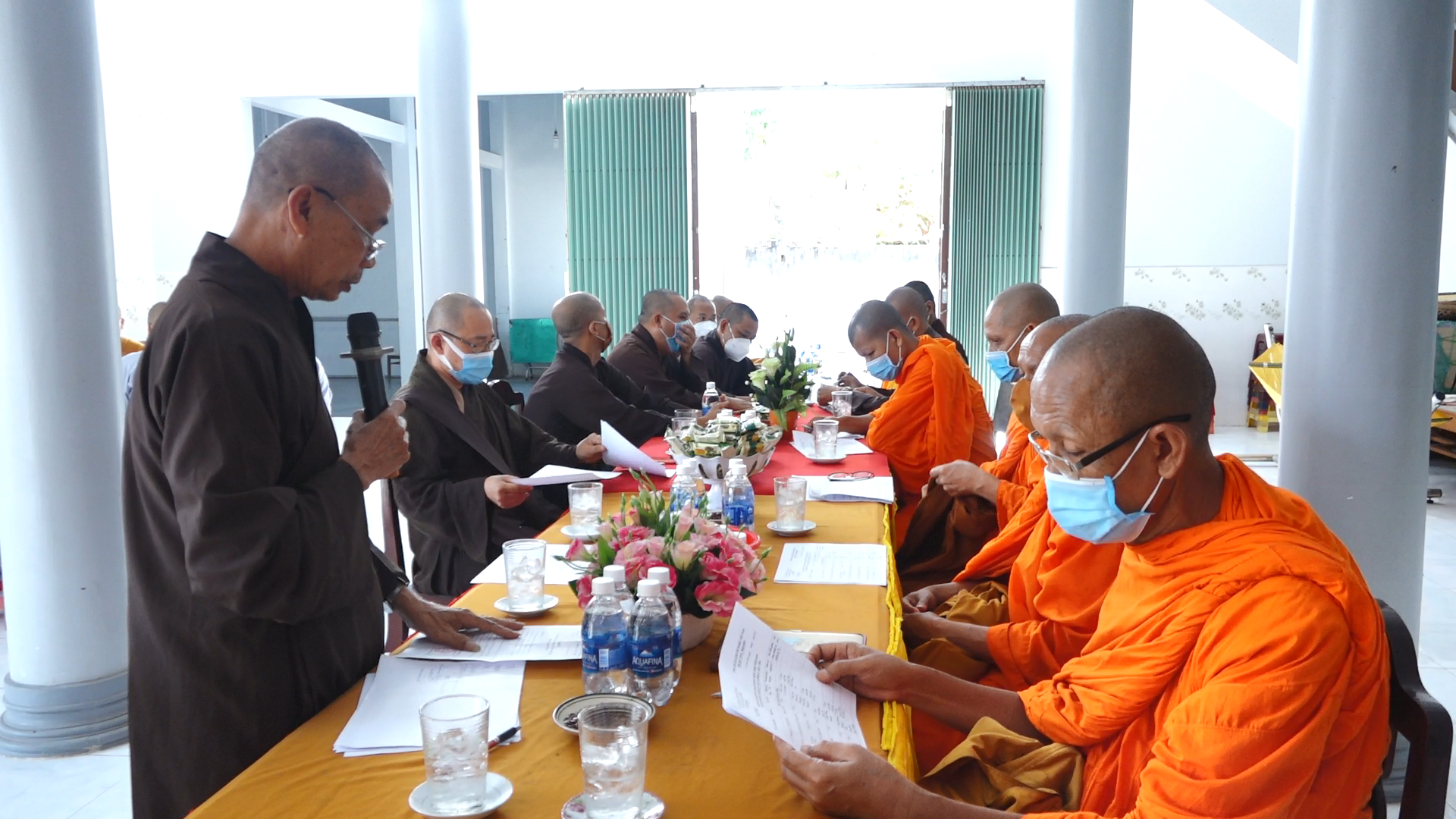 Trà Vinh: BTS Phật giáo thành phố họp rà soát danh sách nhân sự chuẩn bị Đại hội Đại biểu Phật giáo lần thứ VI (2021 – 2026)