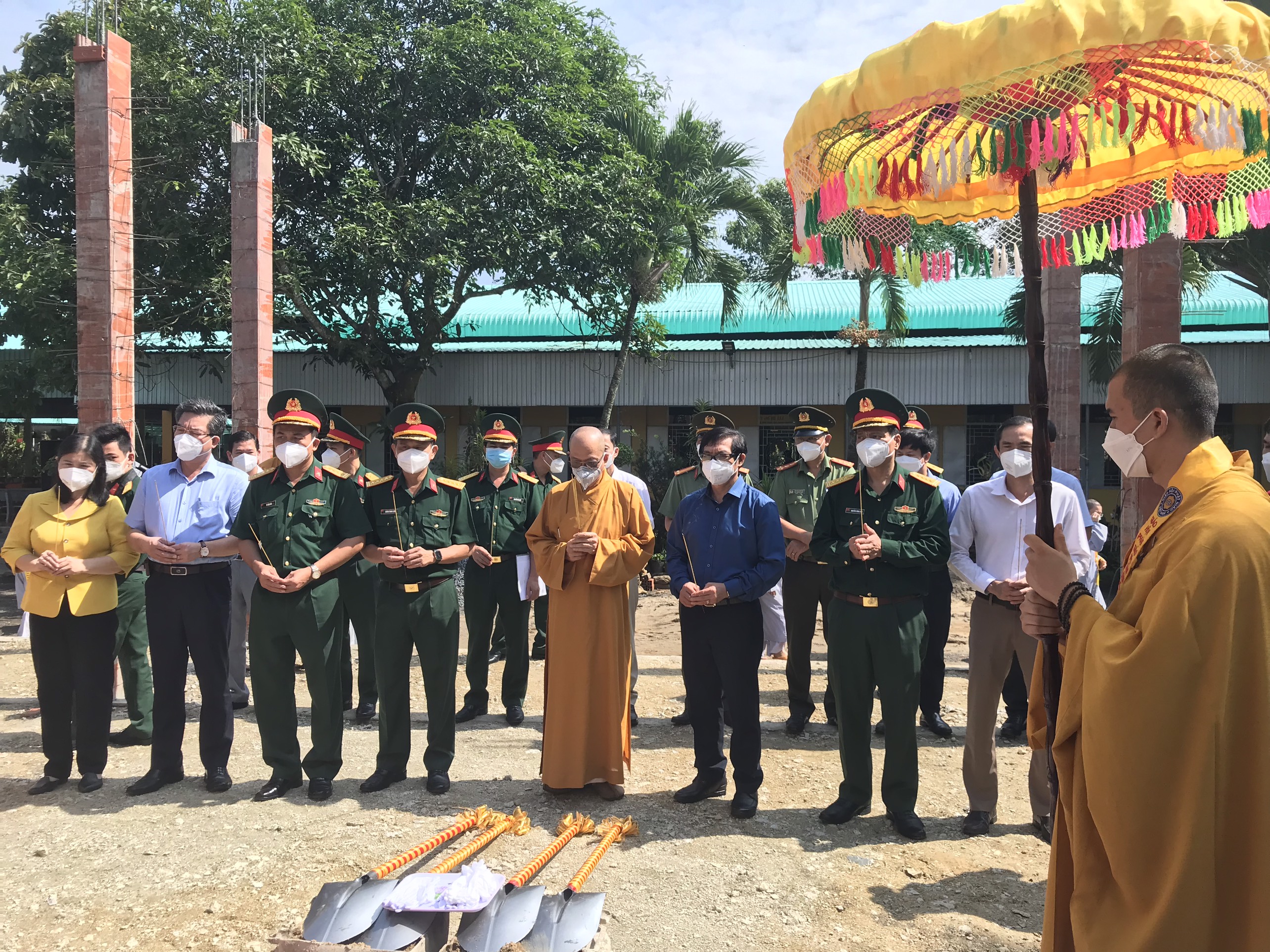 Đồng Nai: Lễ khởi công xây dựng thư viện trường Trung cấp Phật học tỉnh