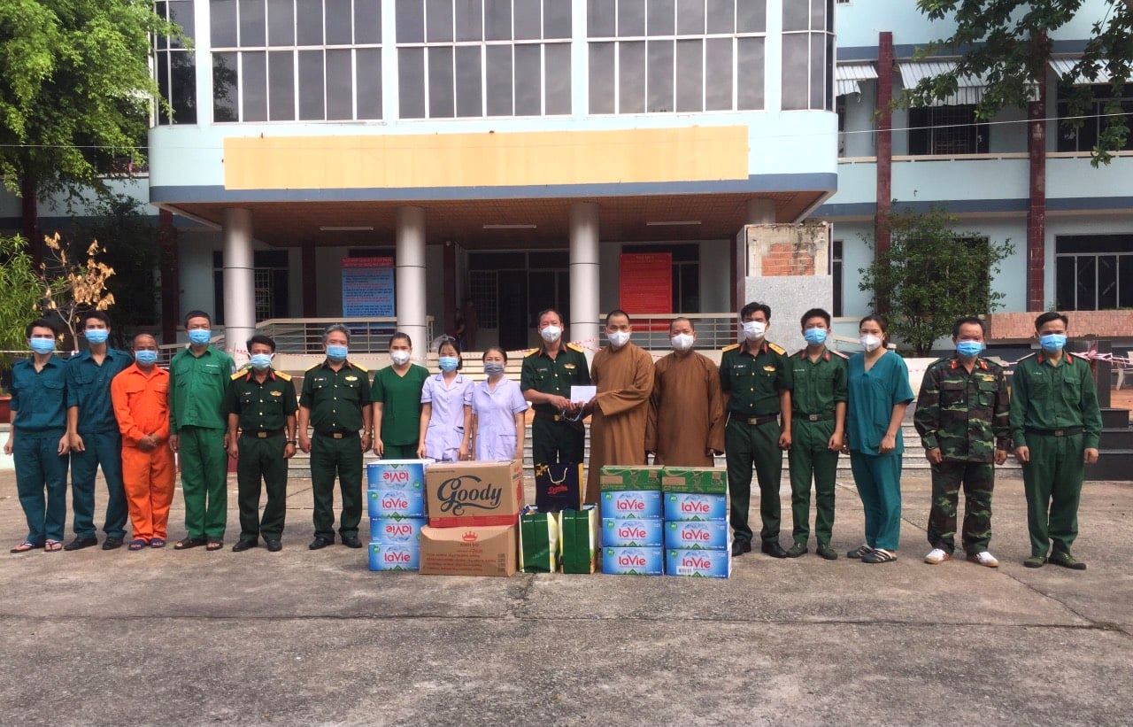 BR-VT: Chùa Liên Trì “điểm sáng” tích cực về công tác từ thiện xã hội trong thời điểm dịch COVID-19 bùng phát