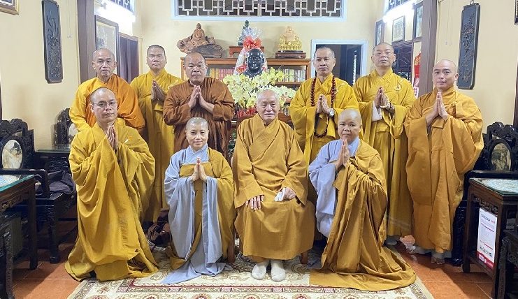 Ban Trị sự Phật giáo TP.Biên Hòa chúc Tết nhị vị Hòa thượng lãnh đạo Phật giáo Đồng Nai