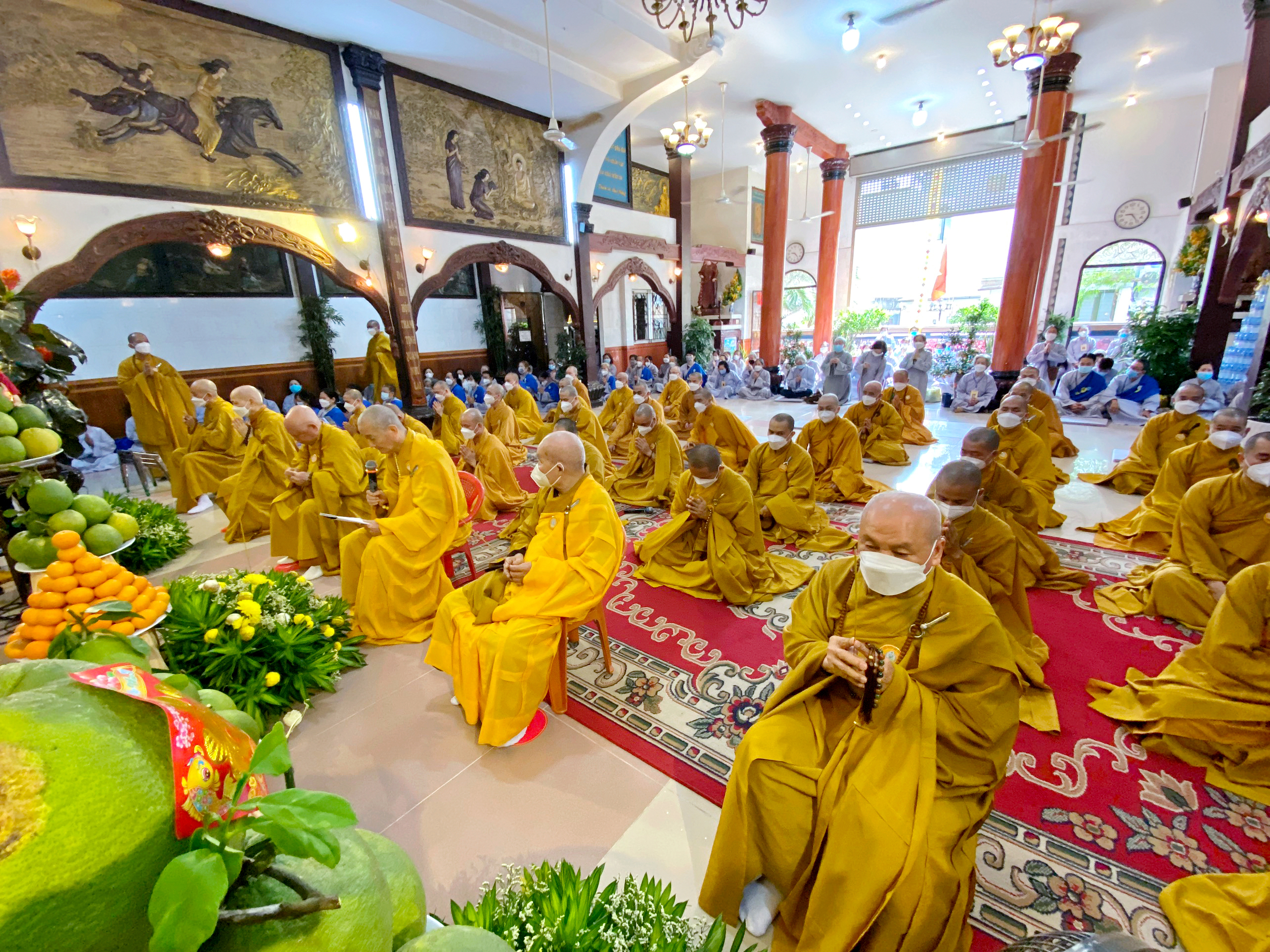 TP. HCM: Tổ đình Phổ Quang khai giảng khóa tu Dược Sư đầu năm Nhâm Dần