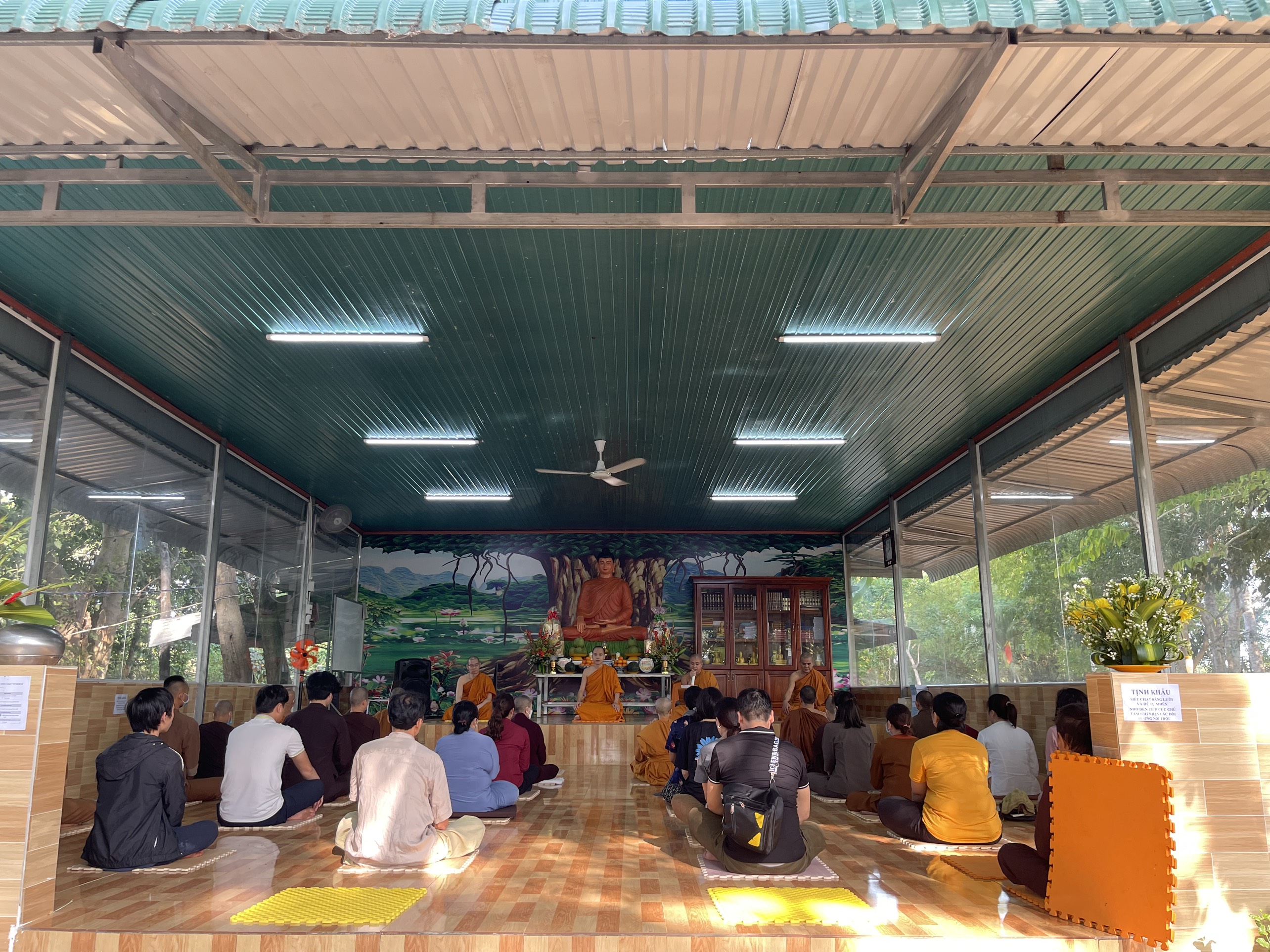 Đồng Nai: Gosinga tổ chức khoá thiền Tứ Niệm trực tiếp 9 ngày tại Thiền viện Lâm Tuyền