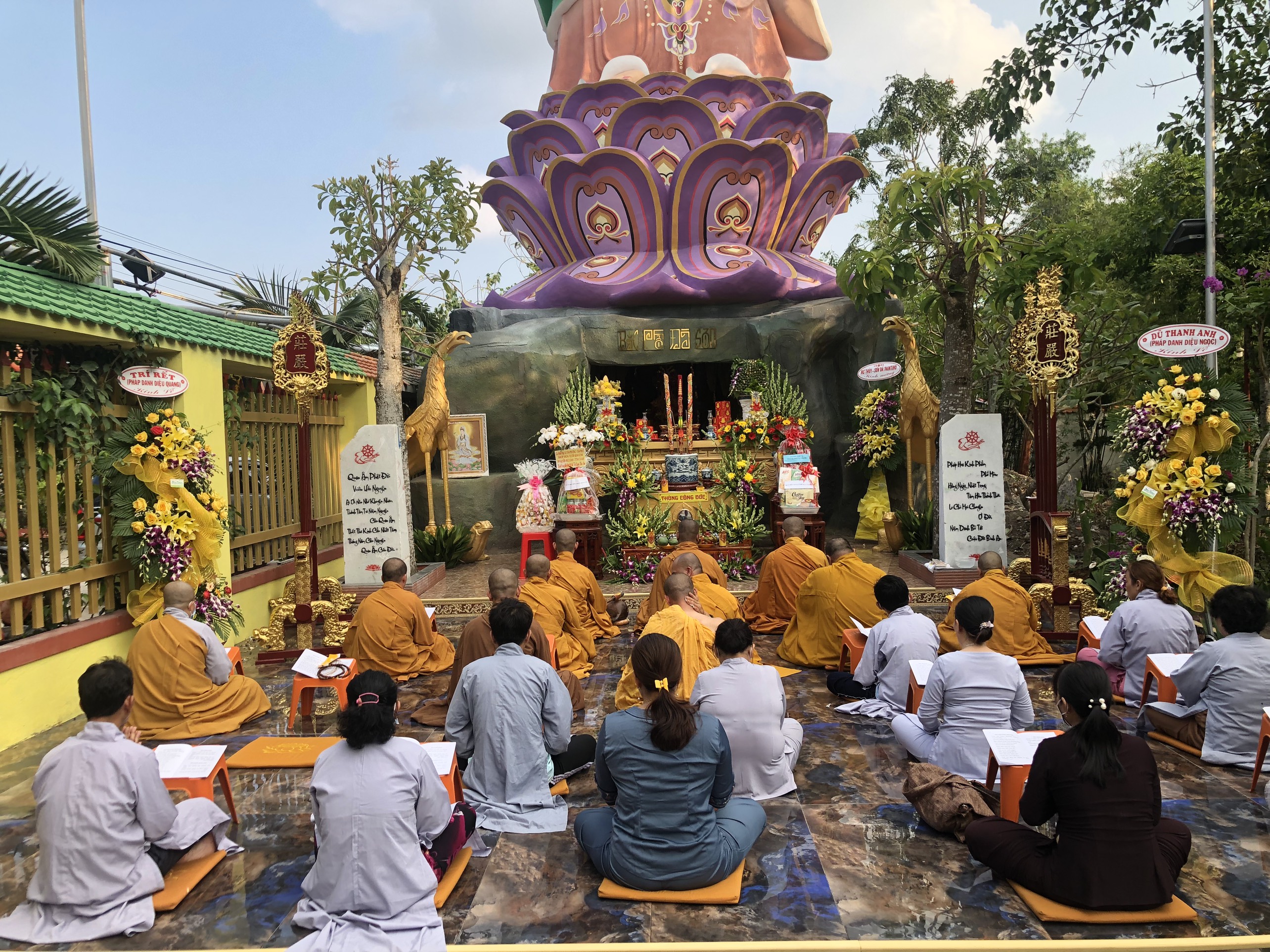 Hậu Giang: Chùa Bảo Tịnh an vị tôn tượng Bồ tát Quan Thế Âm