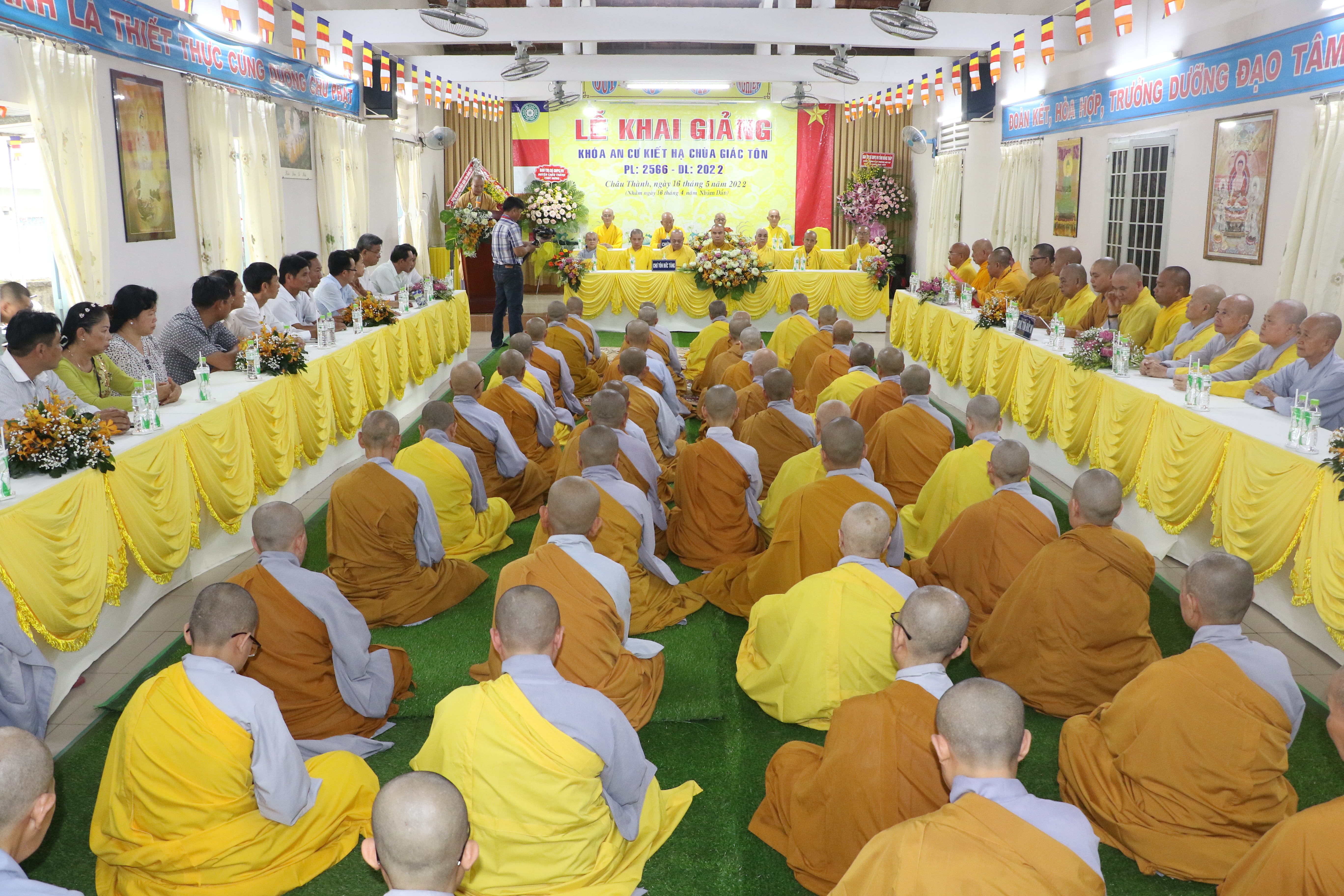 Đồng Tháp: Lễ Khai giảng khoá An cư Kiết hạ tập trung chư Ni chùa Giác Tôn