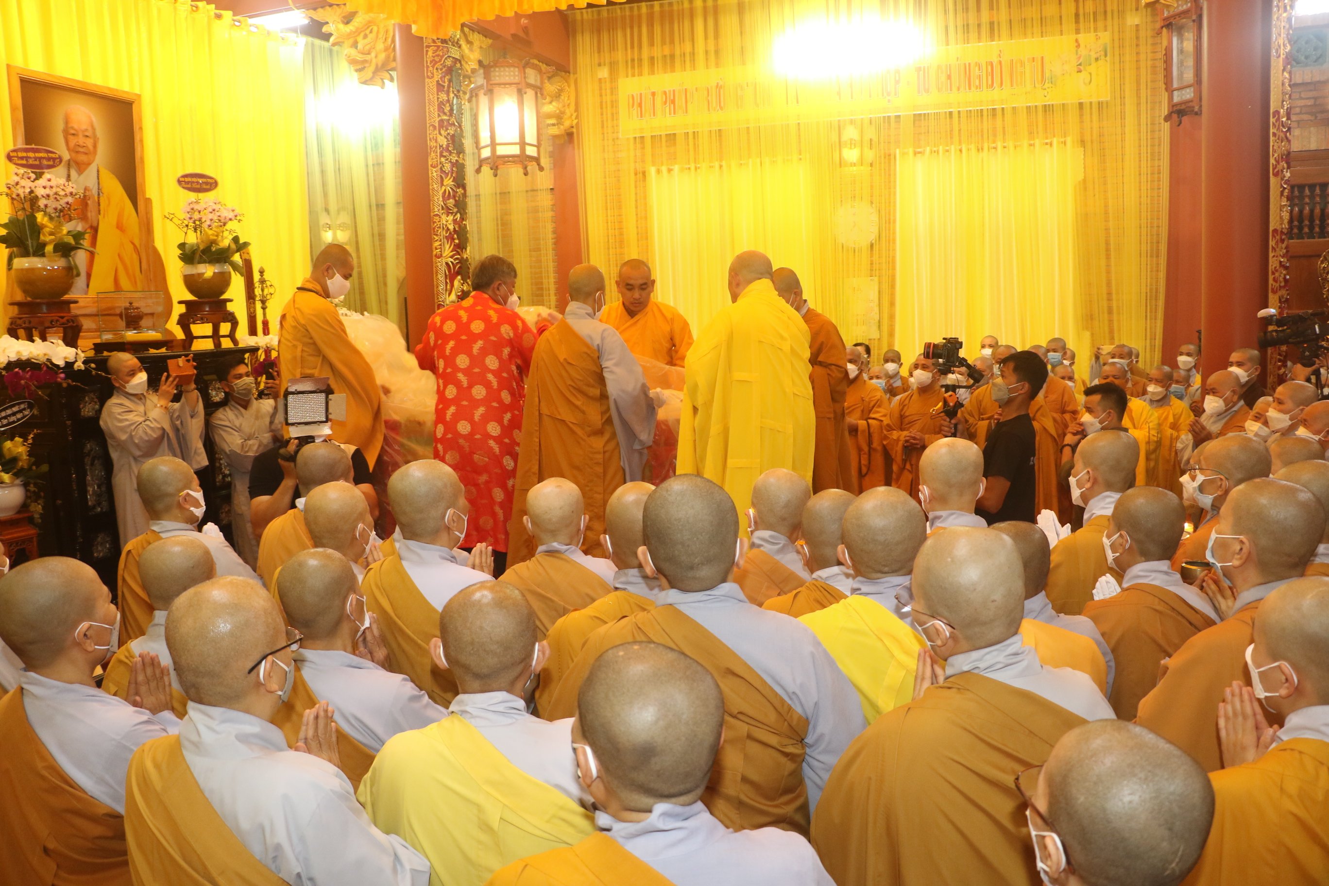 Đồng Tháp: Lễ nhập kim quan Ni trưởng Thích nữ Như Ngọc