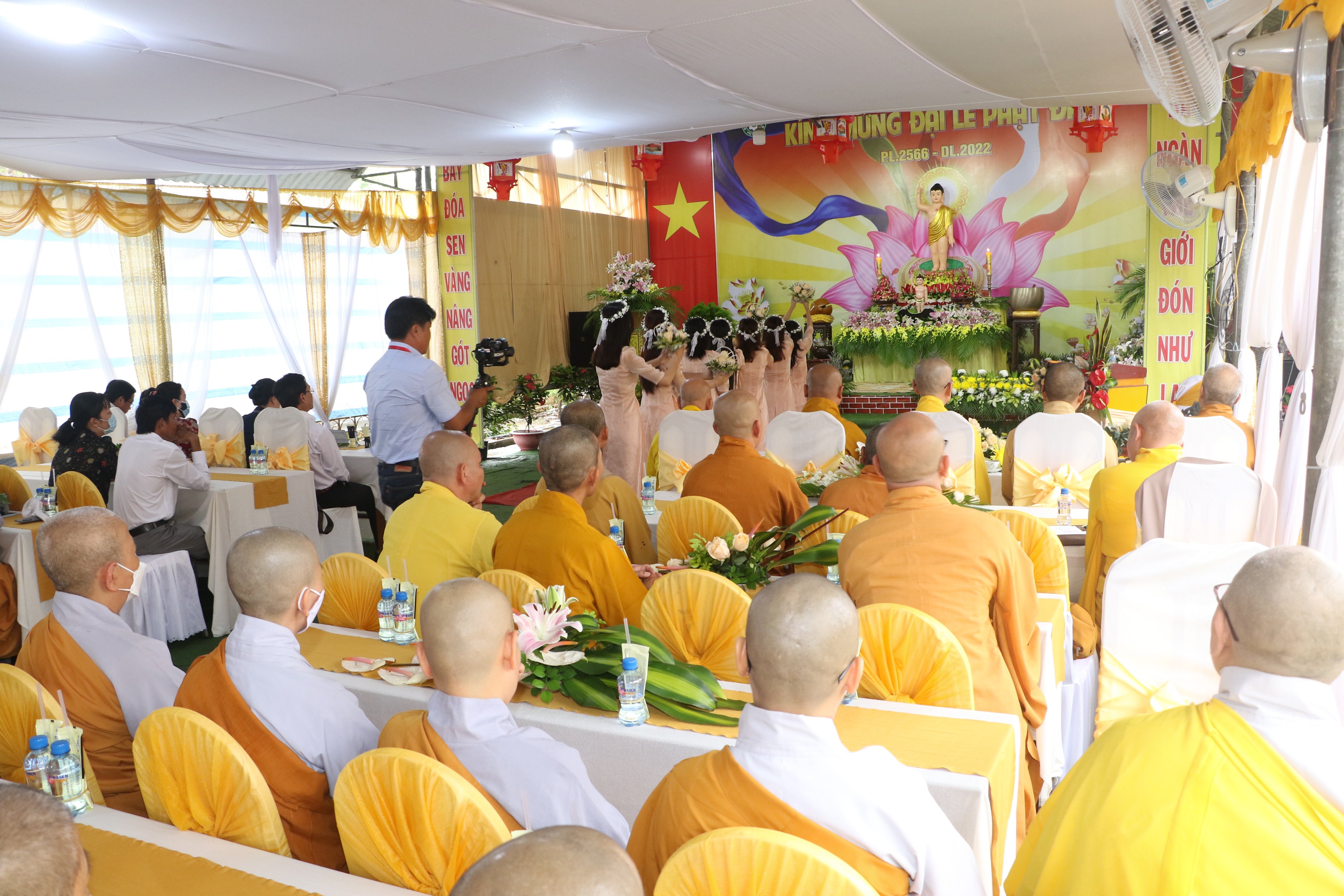 Đồng Tháp: Phật giáo huyện Lai Vung kính mừng Đại lễ Phật Đản PL. 2566