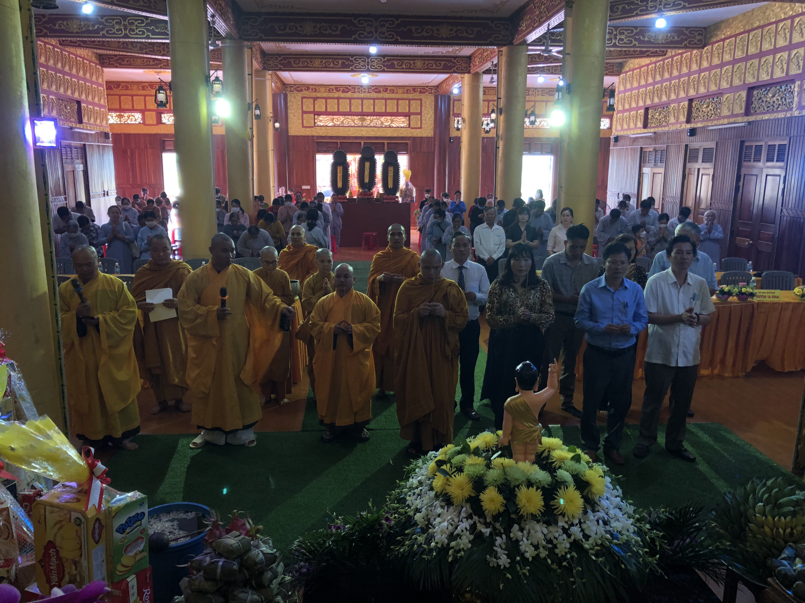 Gia Lai: BTS Phật giáo huyện Ia Grai trang nghiêm tổ chức đại lễ Phật đản PL.2566 - DL.2022