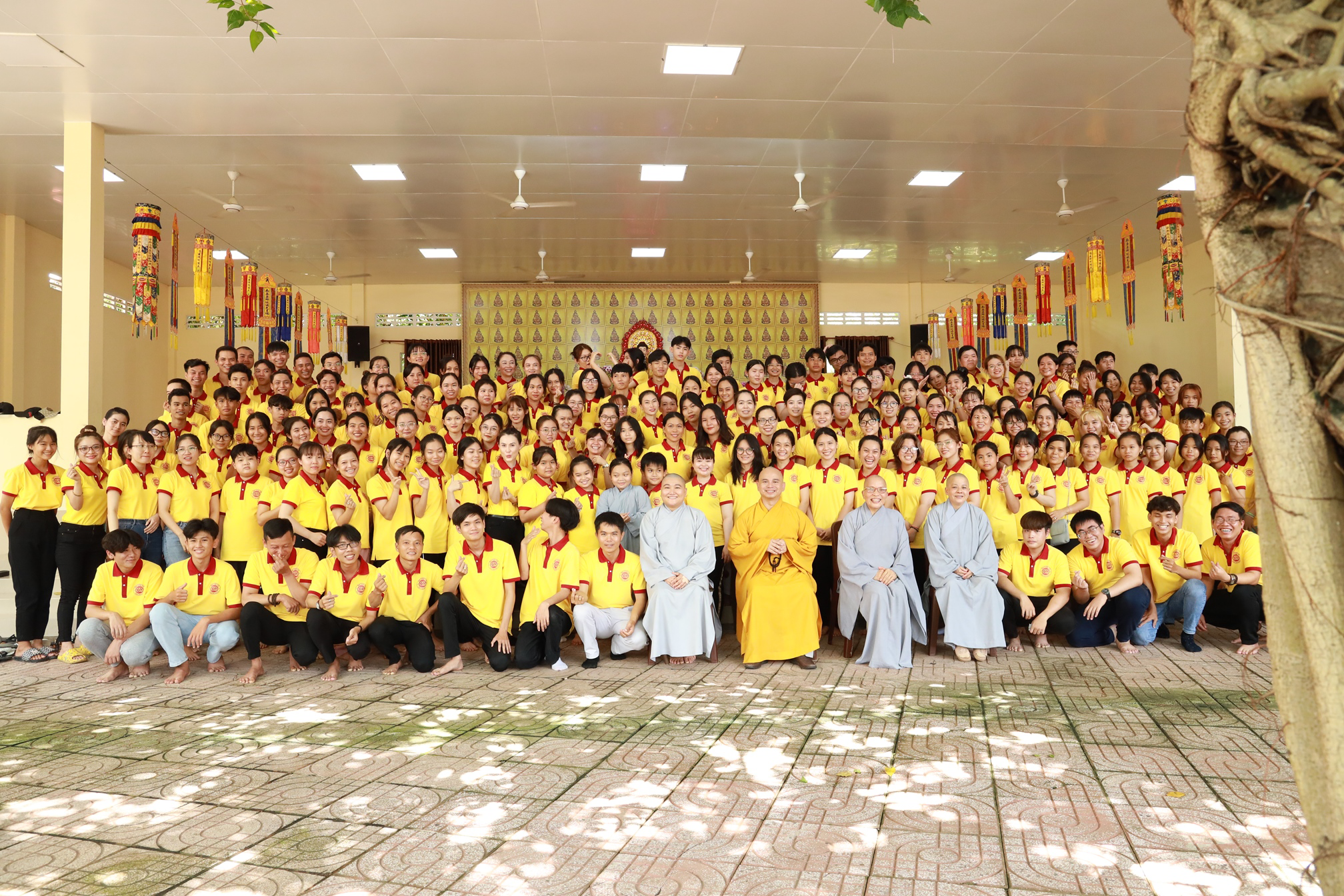Long An: Hơn 200 bạn trẻ tham dự khóa tu tuổi trẻ tại chùa Ân Thọ