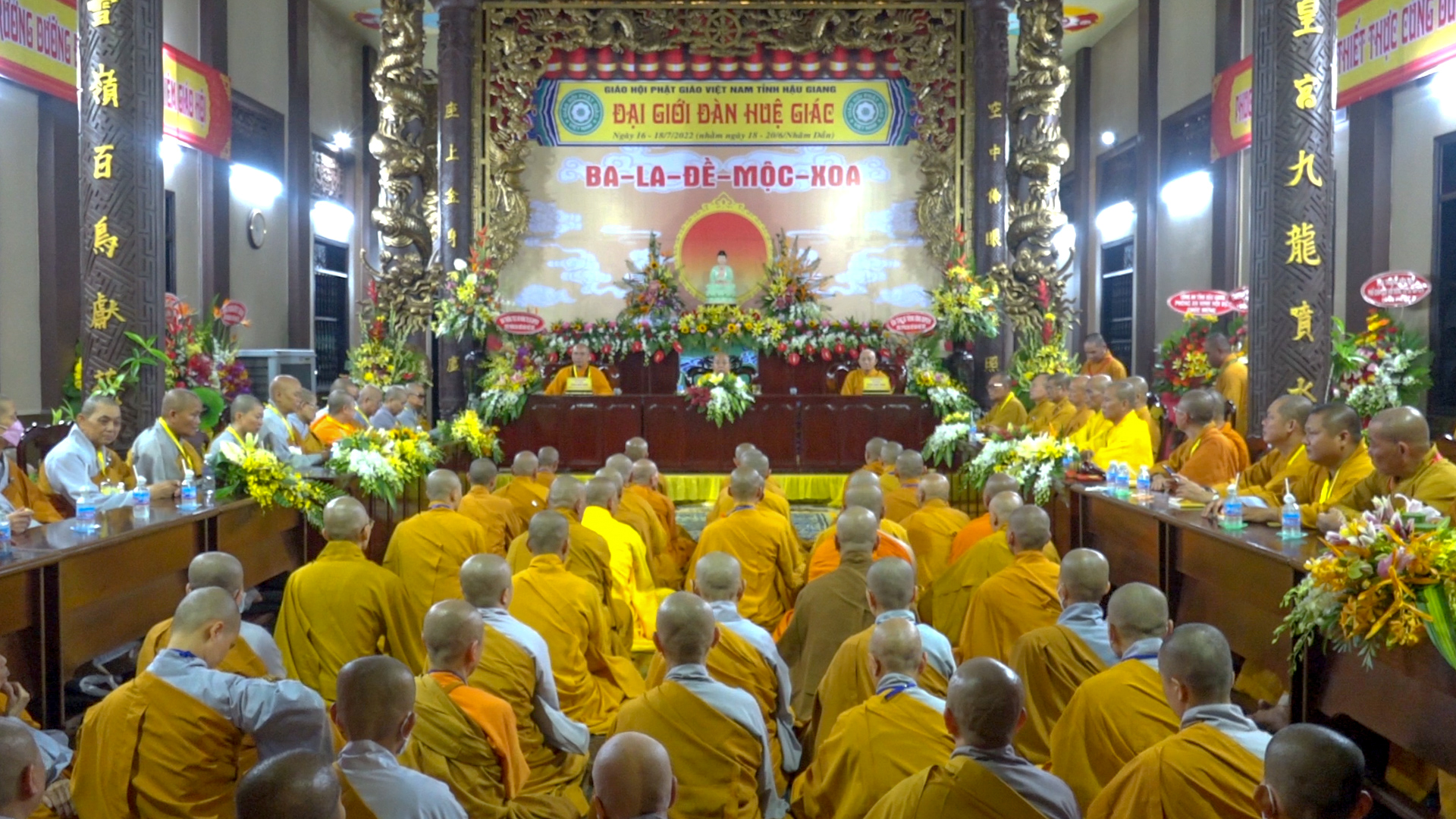 Hậu Giang: Lễ bế mạc Đại giới đàn Huệ Giác PL.2566 - DL.2022