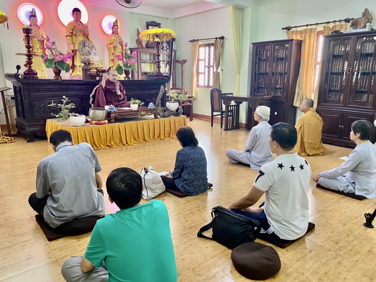 TP.HCM: Khóa tu một ngày chủ đề "Ta tìm thấy gì từ đạo Phật" tại chùa Bửu Đà